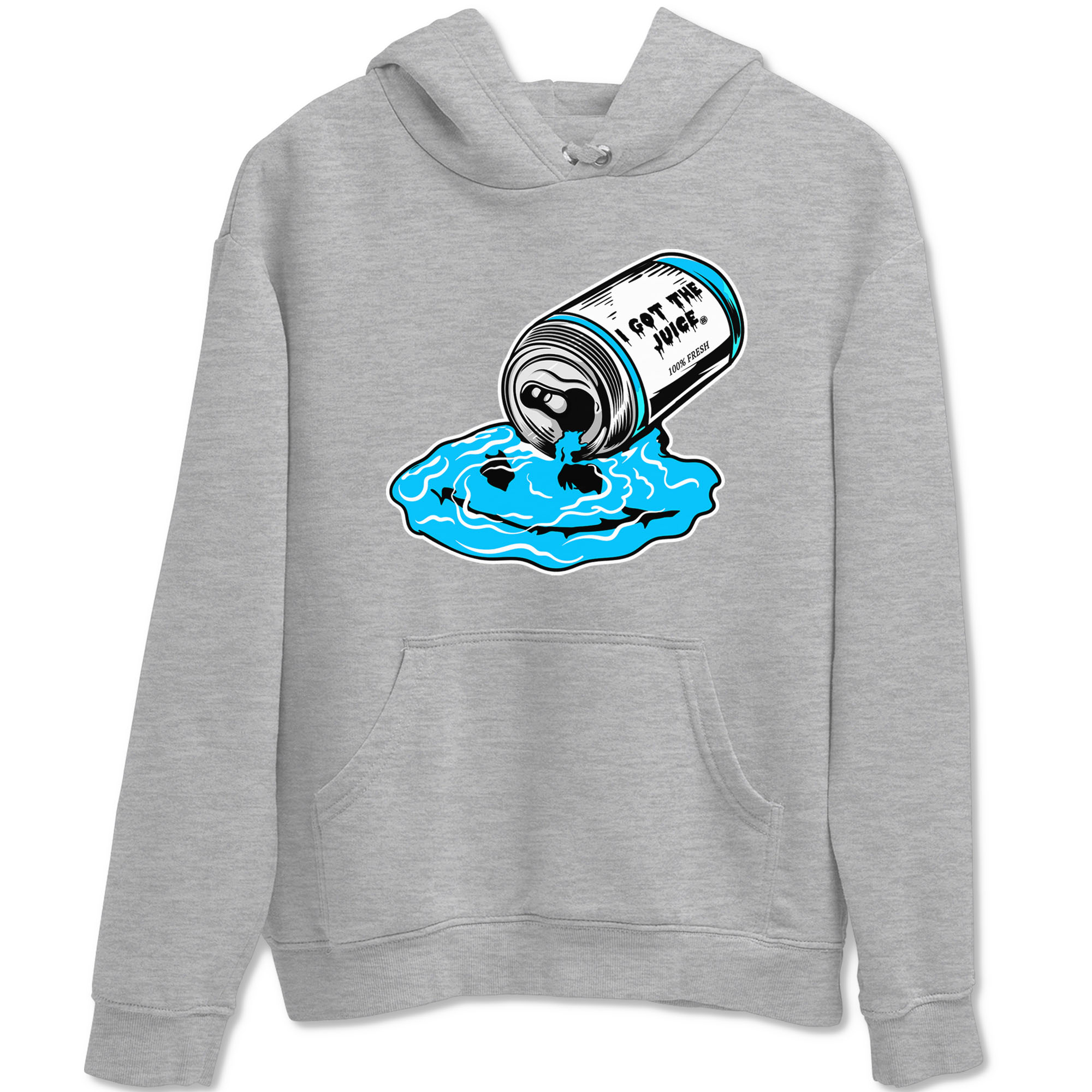 9s Powder Blue shirt to match jordans I Got The Juice sneaker tees Air Jordan 9 Powder Blue Drip Gear Zone unisex cotton Heather Grey 2 crew neck shirt