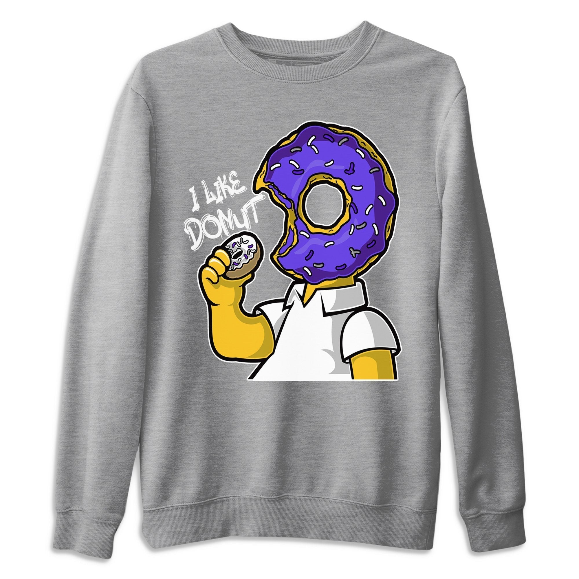 Jordan 1 WMNS Court Purple Shirt To Match Jordans I Like Donut Sneaker Tees Jordan 1 WMNS Court Purple Drip Gear Zone Sneaker Matching Clothing Unisex Shirts