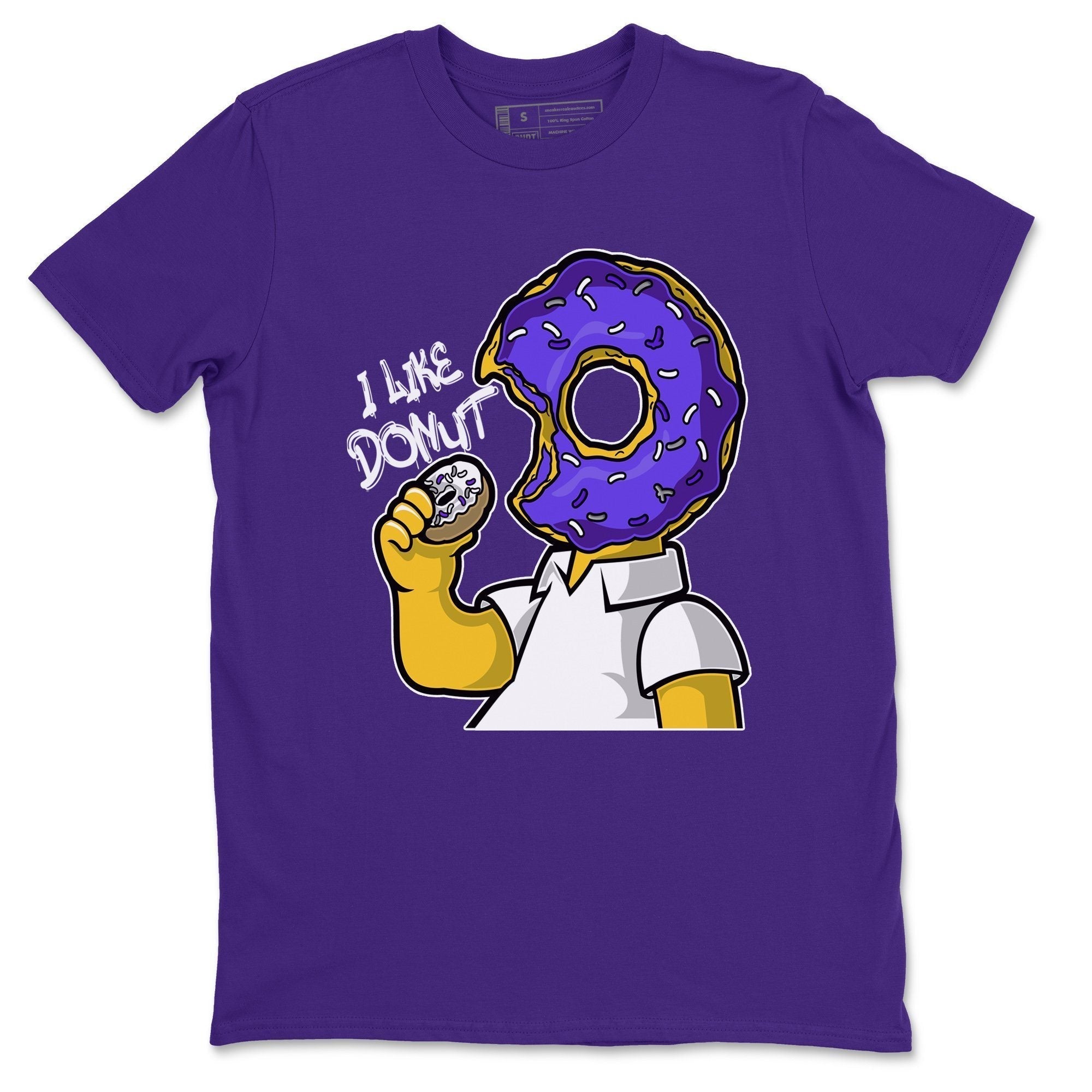Jordan 1 WMNS Court Purple Shirt To Match Jordans I Like Donut Sneaker Tees Jordan 1 WMNS Court Purple Drip Gear Zone Sneaker Matching Clothing Unisex Shirts
