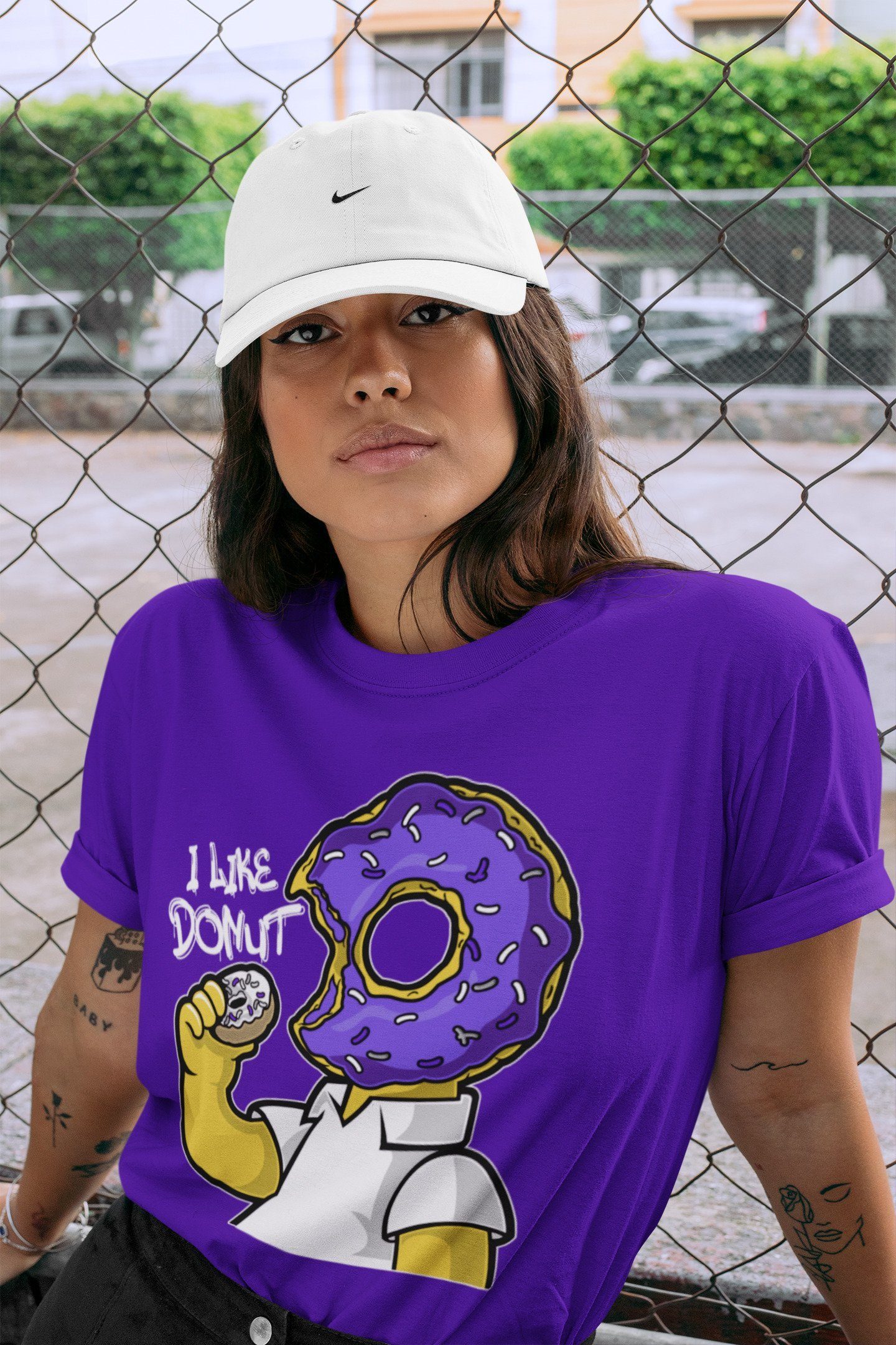 Jordan 1 WMNS Court Purple Shirt To Match Jordans I Like Donut Sneaker Tees Jordan 1 WMNS Court Purple Drip Gear Zone Sneaker Matching Clothing Unisex Shirts
