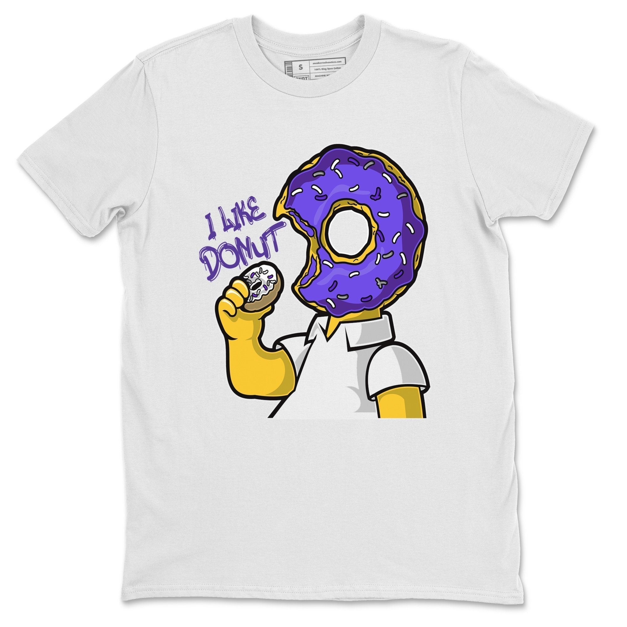 Jordan 1 WMNS Court Purple Shirt To Match Jordans I Like Donut Sneaker Tees Jordan 1 WMNS Court Purple Drip Gear Zone Sneaker Matching Clothing Unisex Shirts