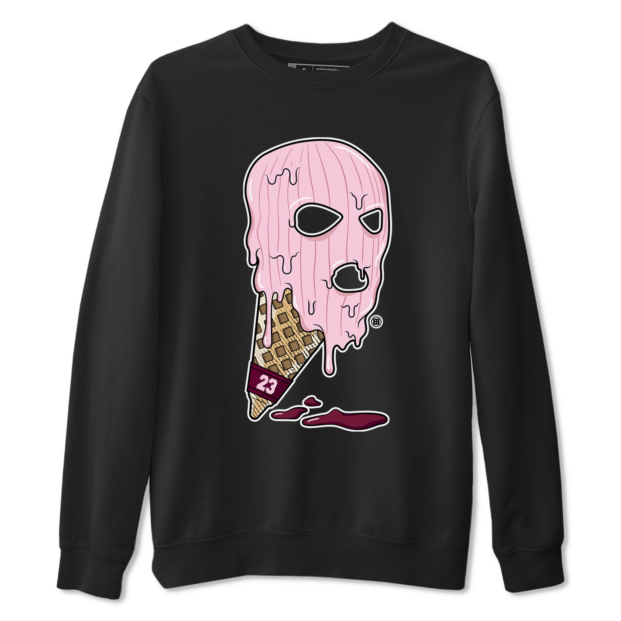 Dunk Low Valentines Day shirt to match jordans Ice Cream Mask special sneaker matching tees Dunk Valentines Day 2023 Drip Gear Zone Unisex Black 2 T-Shirt