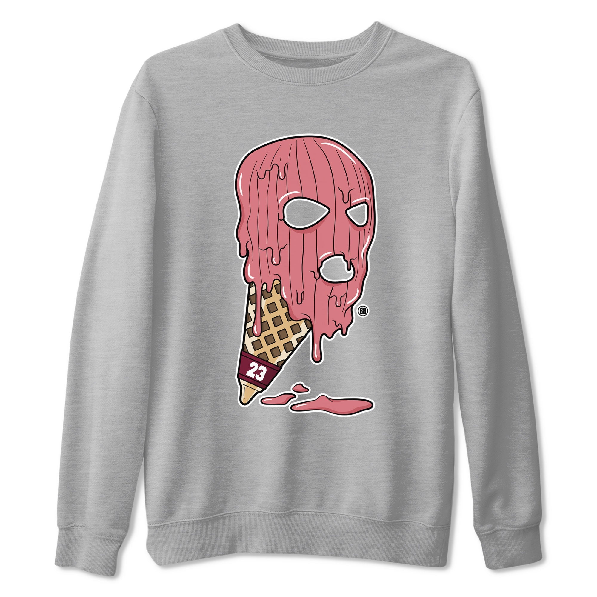 Dunk Low Valentines Day shirt to match jordans Ice Cream Mask special sneaker matching tees Dunk Valentines Day 2024 Drip Gear Zone Unisex Heather Grey 2 T-Shirt