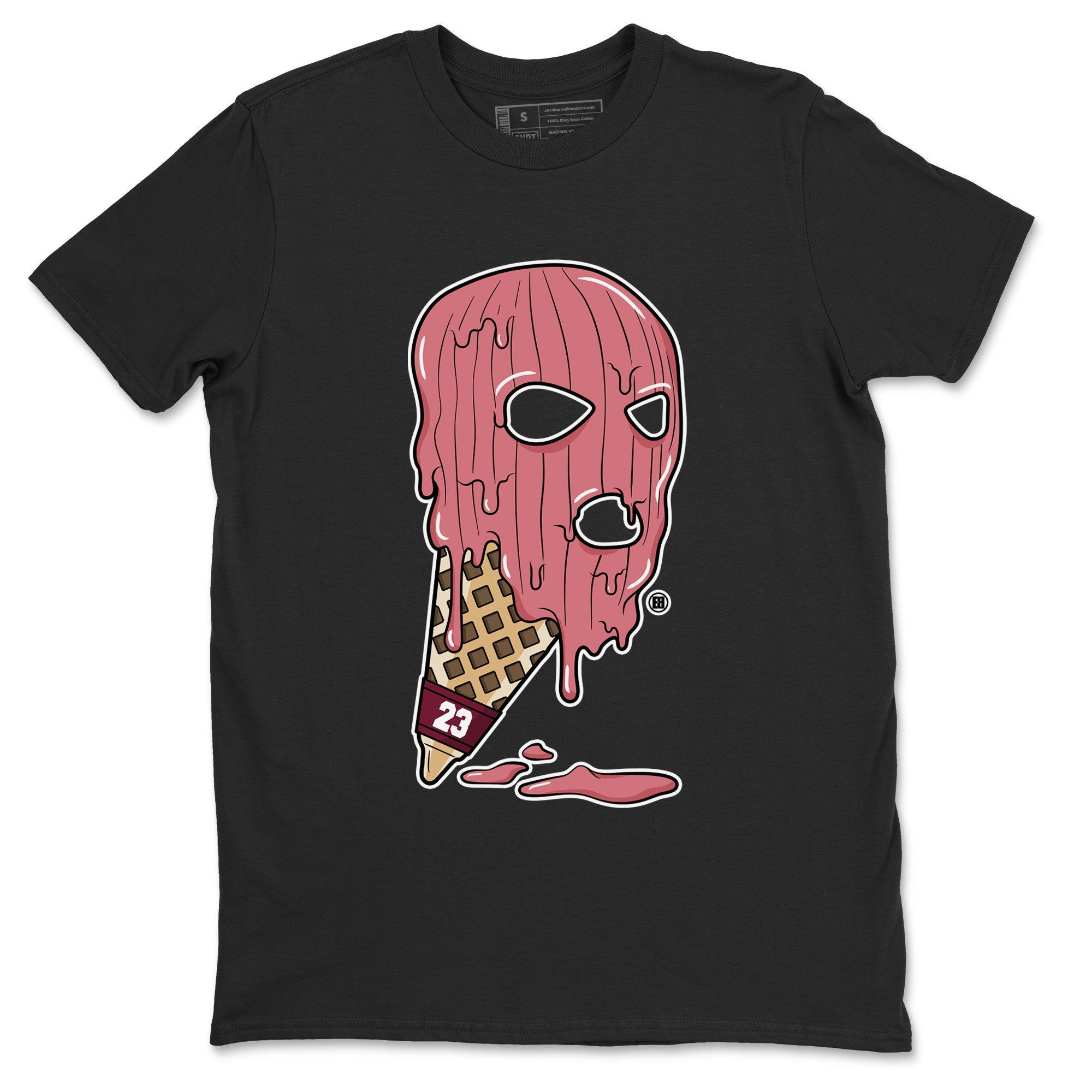 Dunk Low Valentines Day shirt to match jordans Ice Cream Mask special sneaker matching tees Dunk Valentines Day 2024 Drip Gear Zone Unisex Black 2 T-Shirt