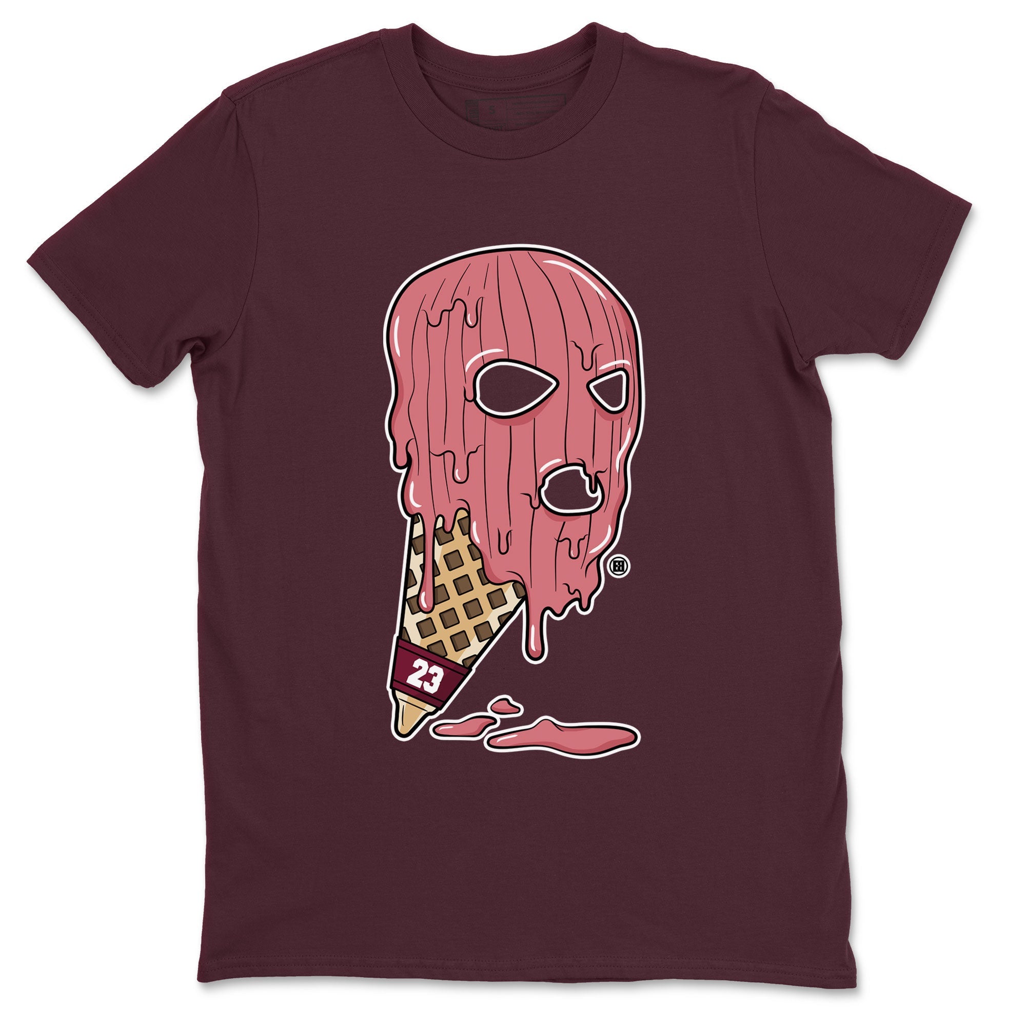 Dunk Low Valentines Day shirt to match jordans Ice Cream Mask special sneaker matching tees Dunk Valentines Day 2024 Drip Gear Zone Unisex Maroon 2 T-Shirt