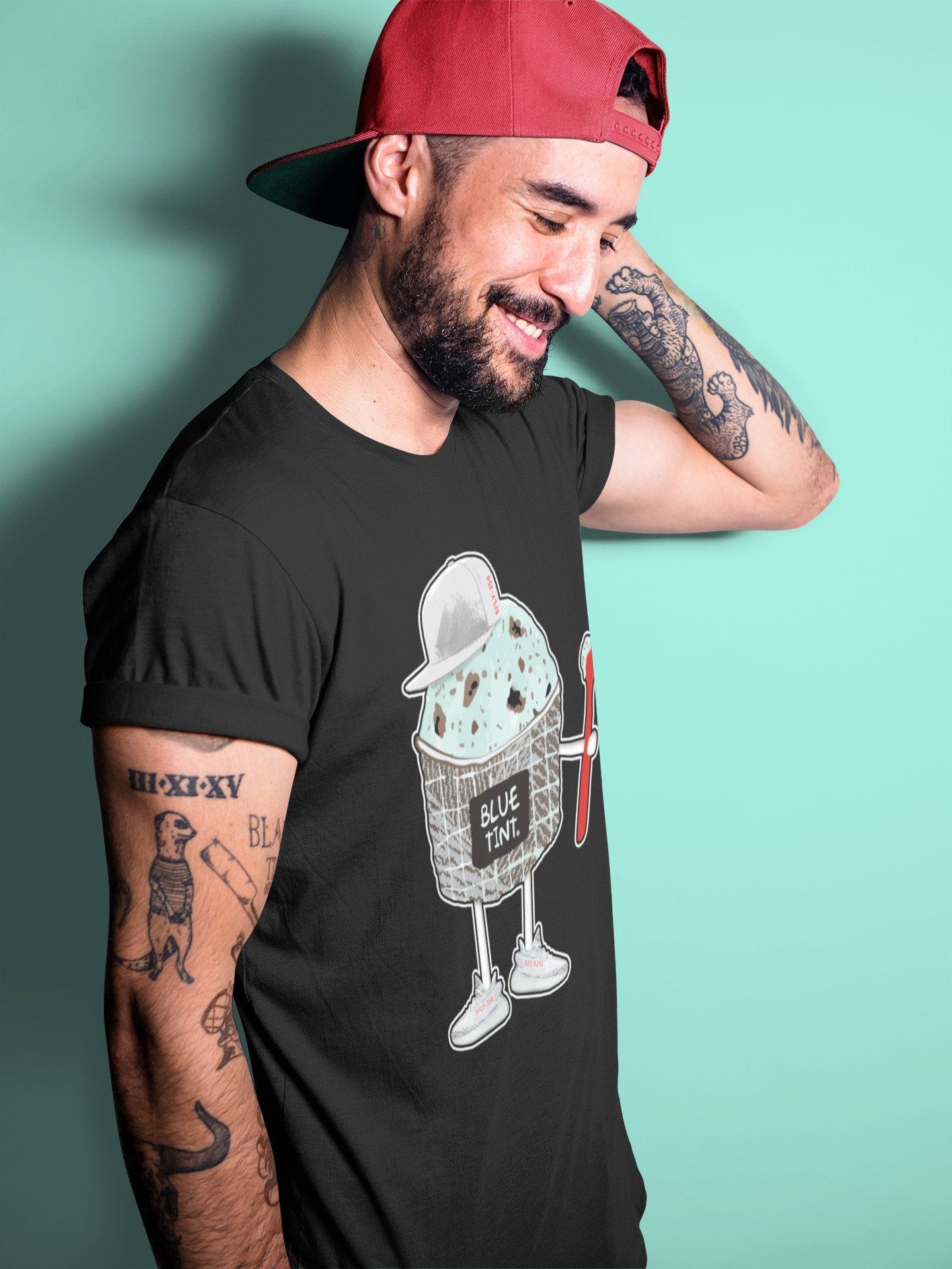 Yeezy 350 Blue Tint Shirt To Match Jordans Ice Cream Swag Sneaker Tees Yeezy 350 Blue Tint Drip Gear Zone Sneaker Matching Clothing Unisex Shirts