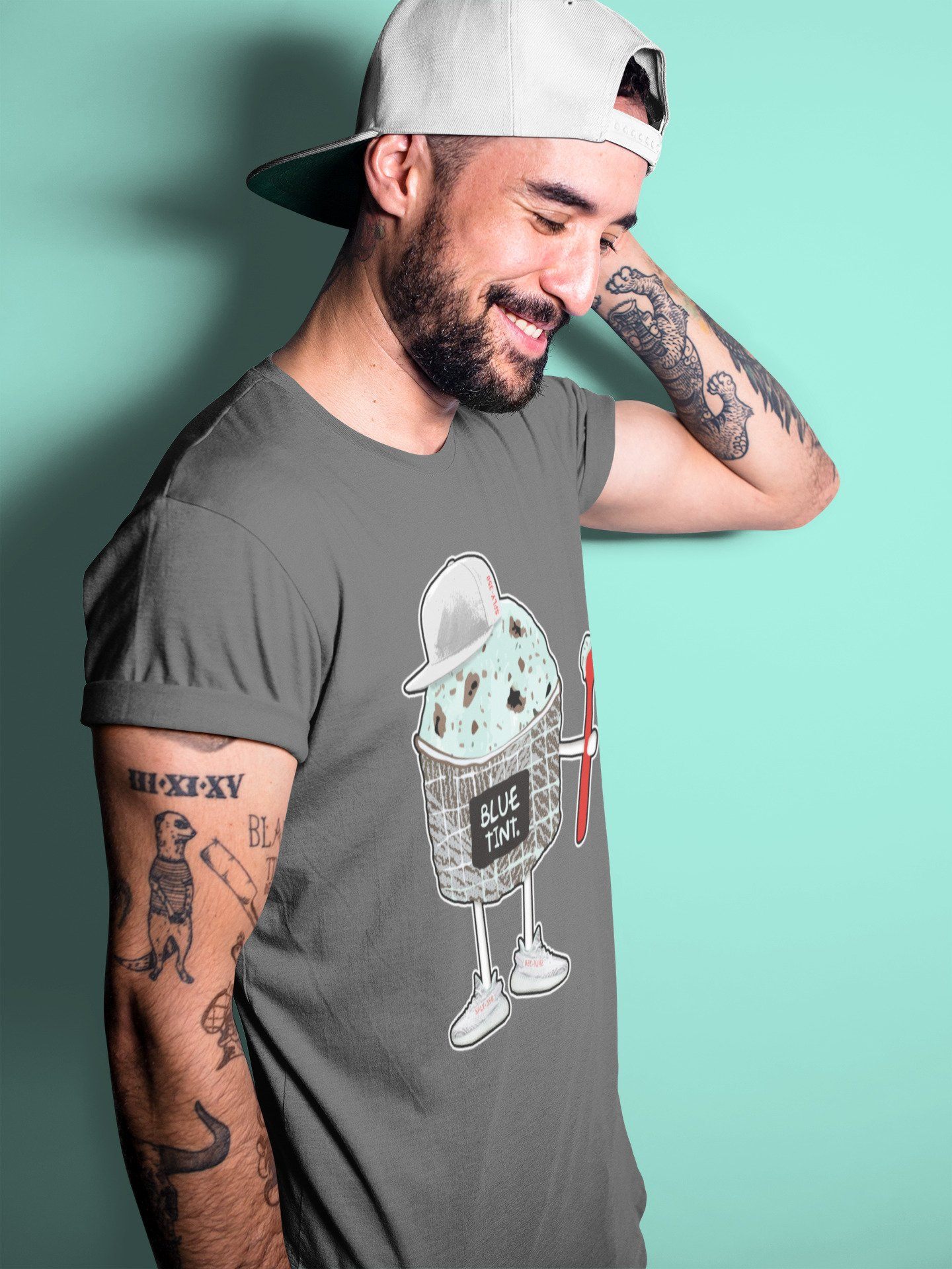 Yeezy 350 Blue Tint Shirt To Match Jordans Ice Cream Swag Sneaker Tees Yeezy 350 Blue Tint Drip Gear Zone Sneaker Matching Clothing Unisex Shirts