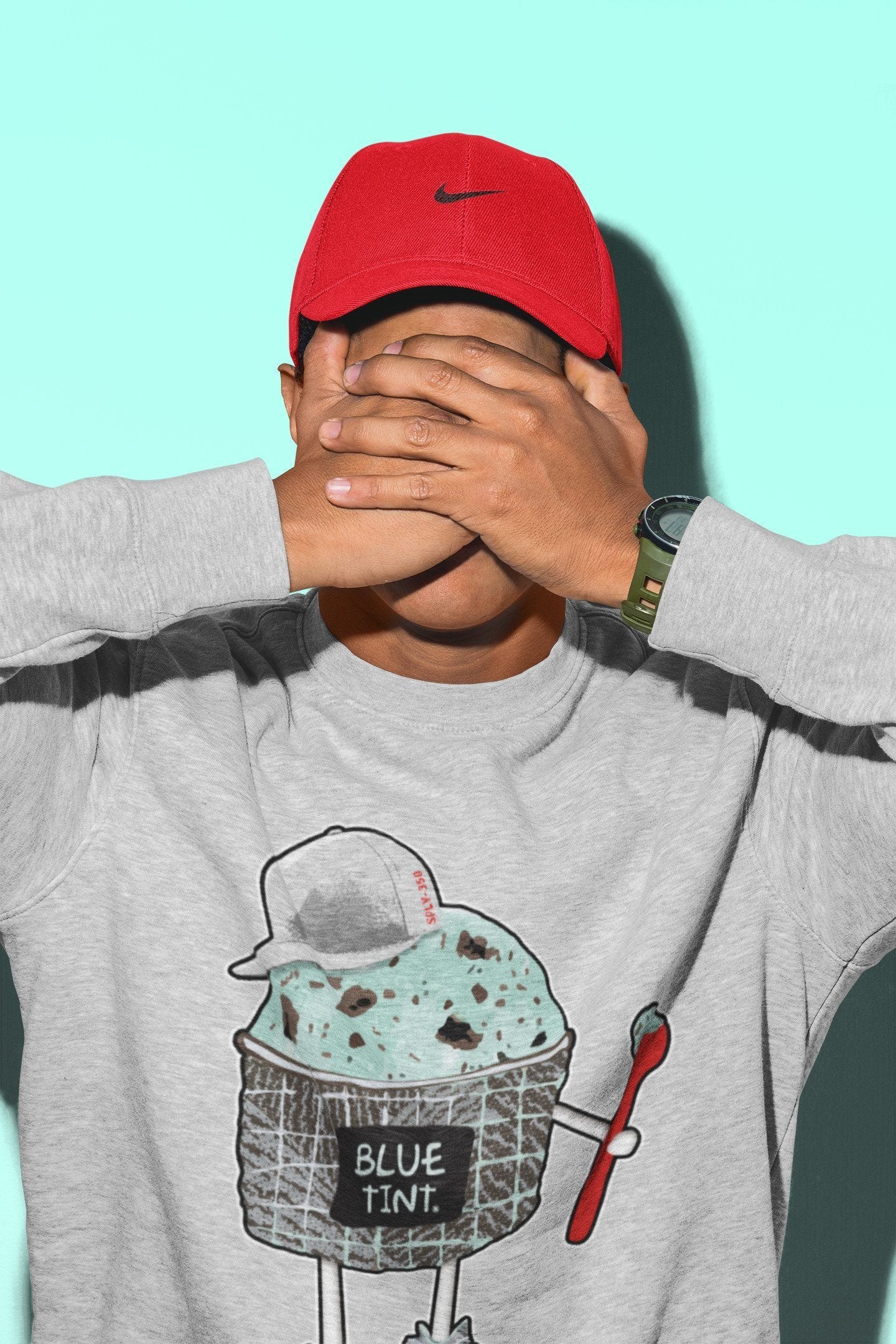 Yeezy 350 Blue Tint Shirt To Match Jordans Ice Cream Swag Sneaker Tees Yeezy 350 Blue Tint Drip Gear Zone Sneaker Matching Clothing Unisex Shirts