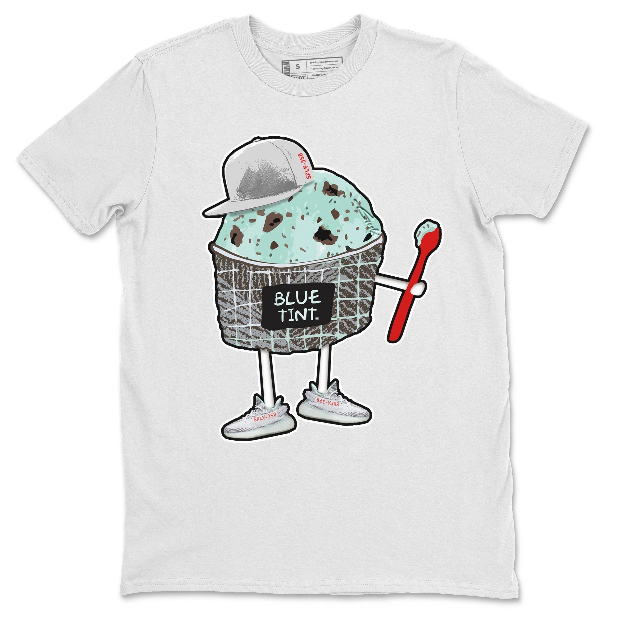 Yeezy 350 Blue Tint Shirt To Match Jordans Ice Cream Swag Sneaker Tees Yeezy 350 Blue Tint Drip Gear Zone Sneaker Matching Clothing Unisex Shirts