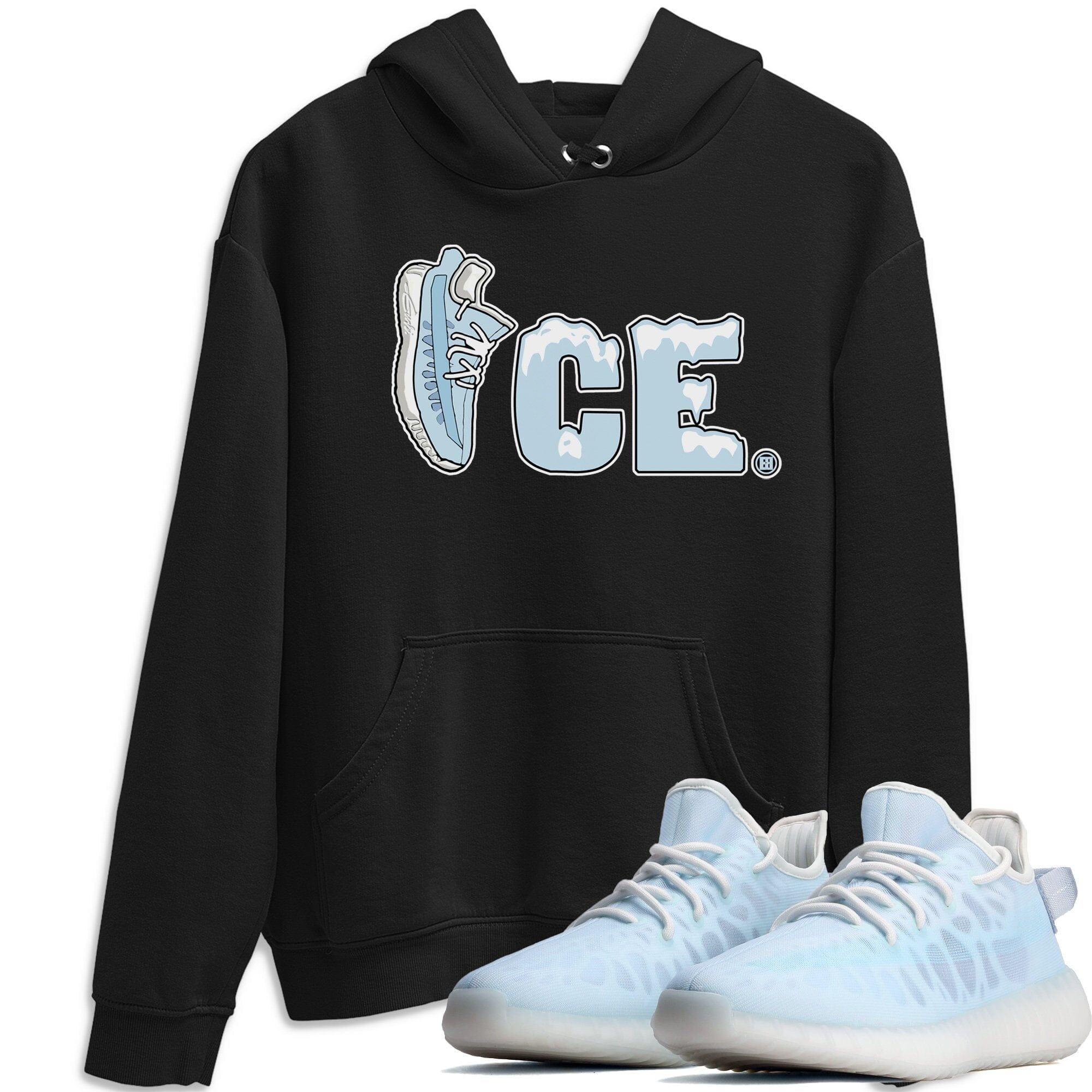 Yeezy 350 Mono Ice Shirt To Match Jordans Ice Sneaker Tees Yeezy 350 Mono Ice Drip Gear Zone Sneaker Matching Clothing Unisex Shirts