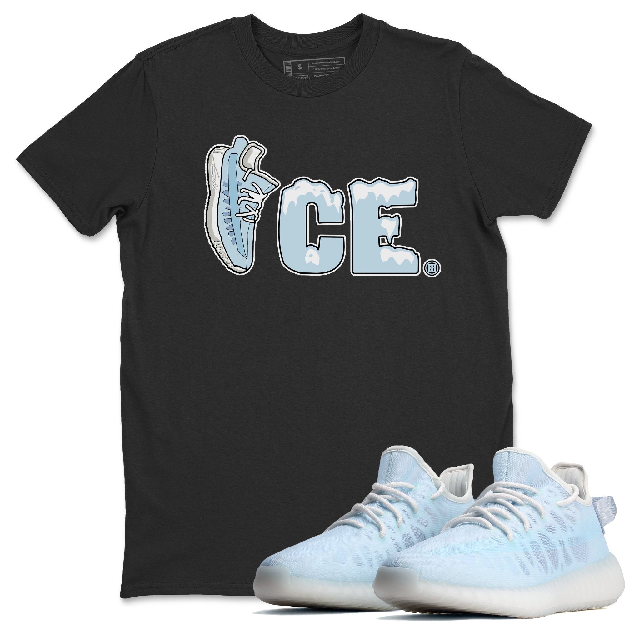 Yeezy 350 Mono Ice Shirt To Match Jordans Ice Sneaker Tees Yeezy 350 Mono Ice Drip Gear Zone Sneaker Matching Clothing Unisex Shirts