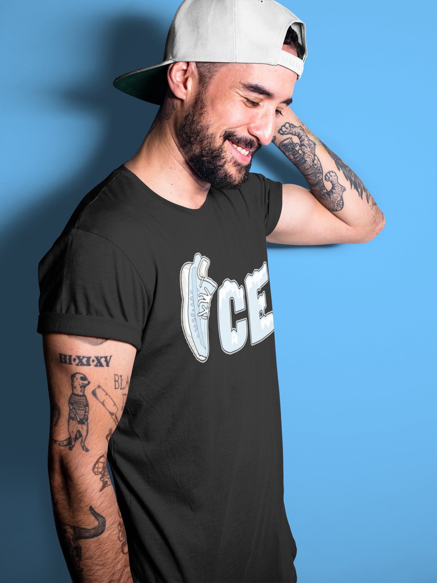 Yeezy 350 Mono Ice Shirt To Match Jordans Ice Sneaker Tees Yeezy 350 Mono Ice Drip Gear Zone Sneaker Matching Clothing Unisex Shirts