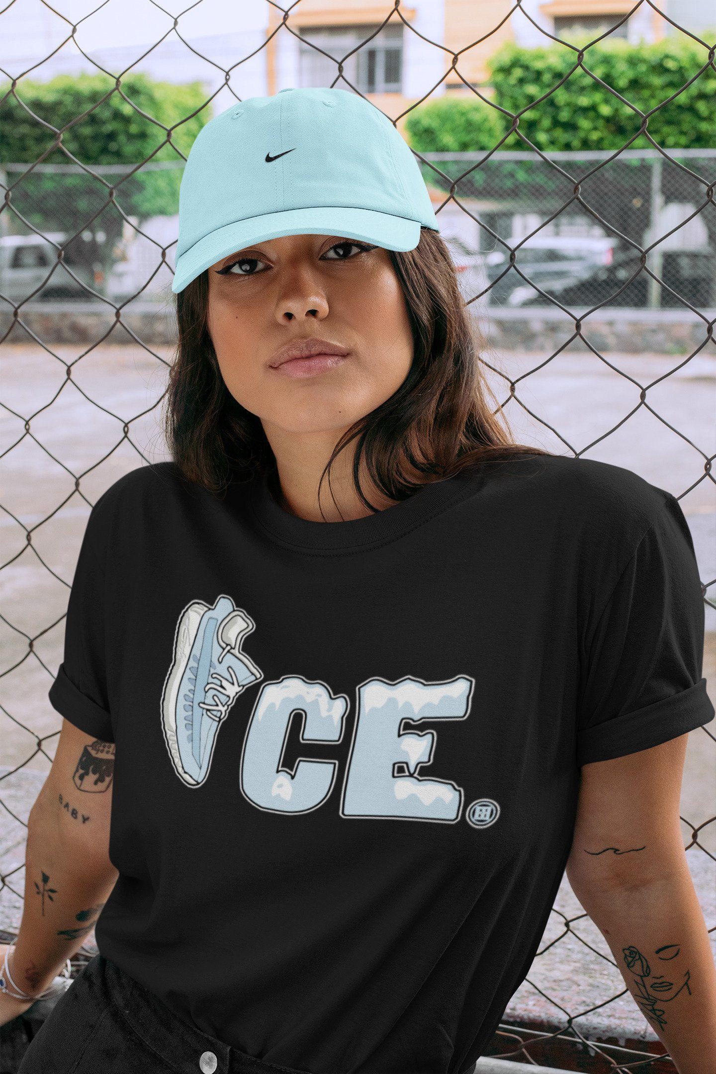Yeezy 350 Mono Ice Shirt To Match Jordans Ice Sneaker Tees Yeezy 350 Mono Ice Drip Gear Zone Sneaker Matching Clothing Unisex Shirts