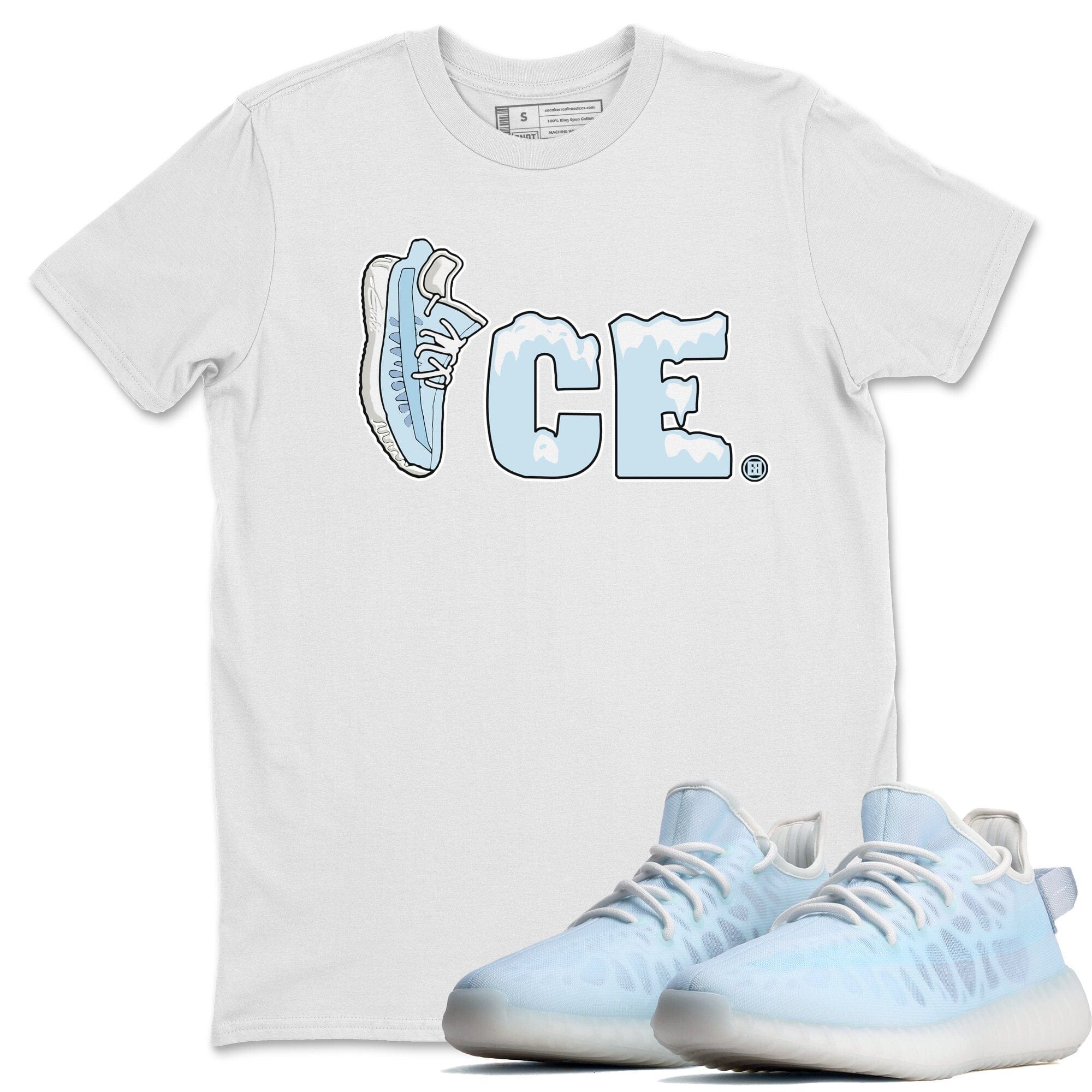 Yeezy 350 Mono Ice Shirt To Match Jordans Ice Sneaker Tees Yeezy 350 Mono Ice Drip Gear Zone Sneaker Matching Clothing Unisex Shirts