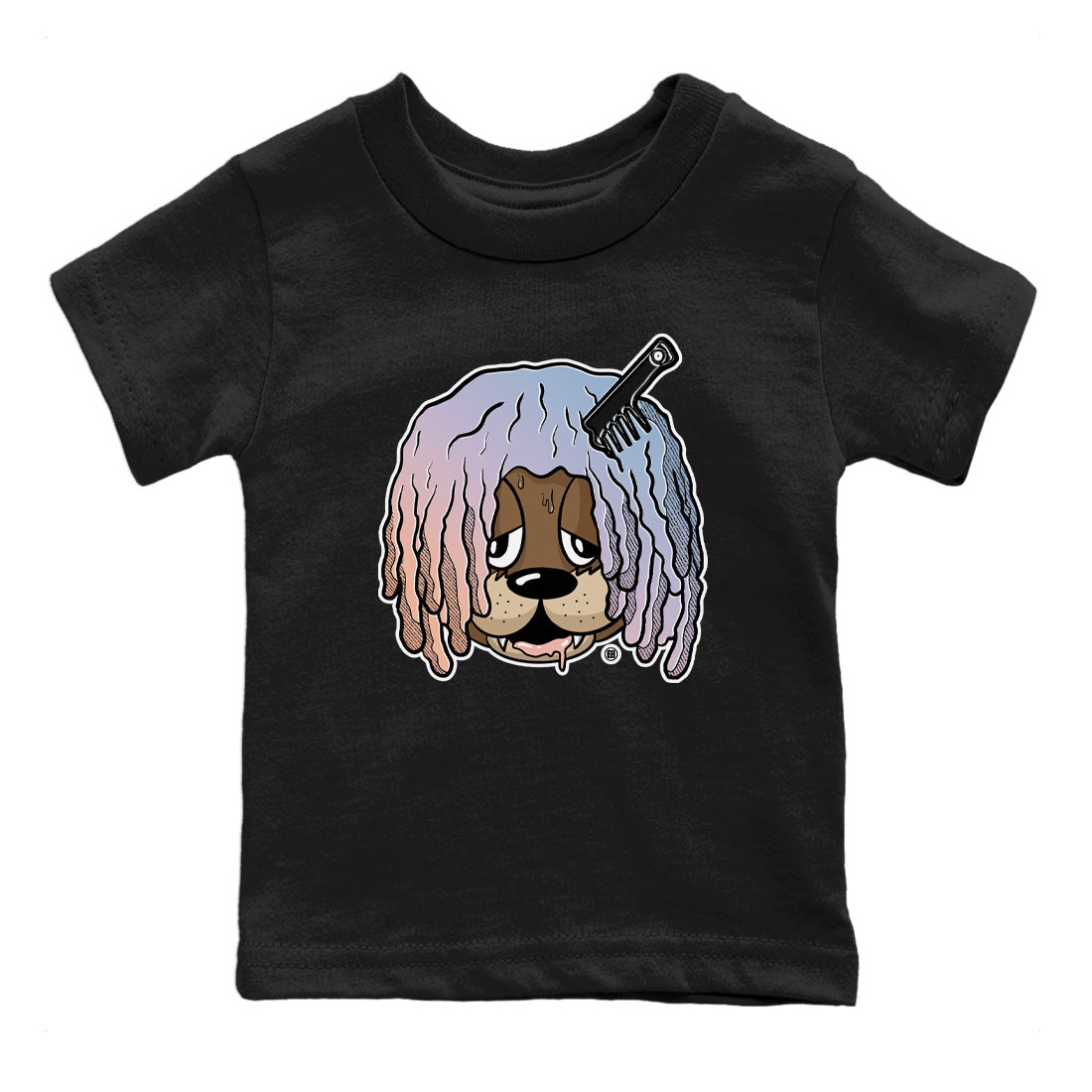 Air Jordan 1 Skyline Sneaker Match Tees Impatient Bear Streetwear Sneaker Shirt Air Jordan 1 Skyline Sneaker Release Tees Kids Shirts Black 2