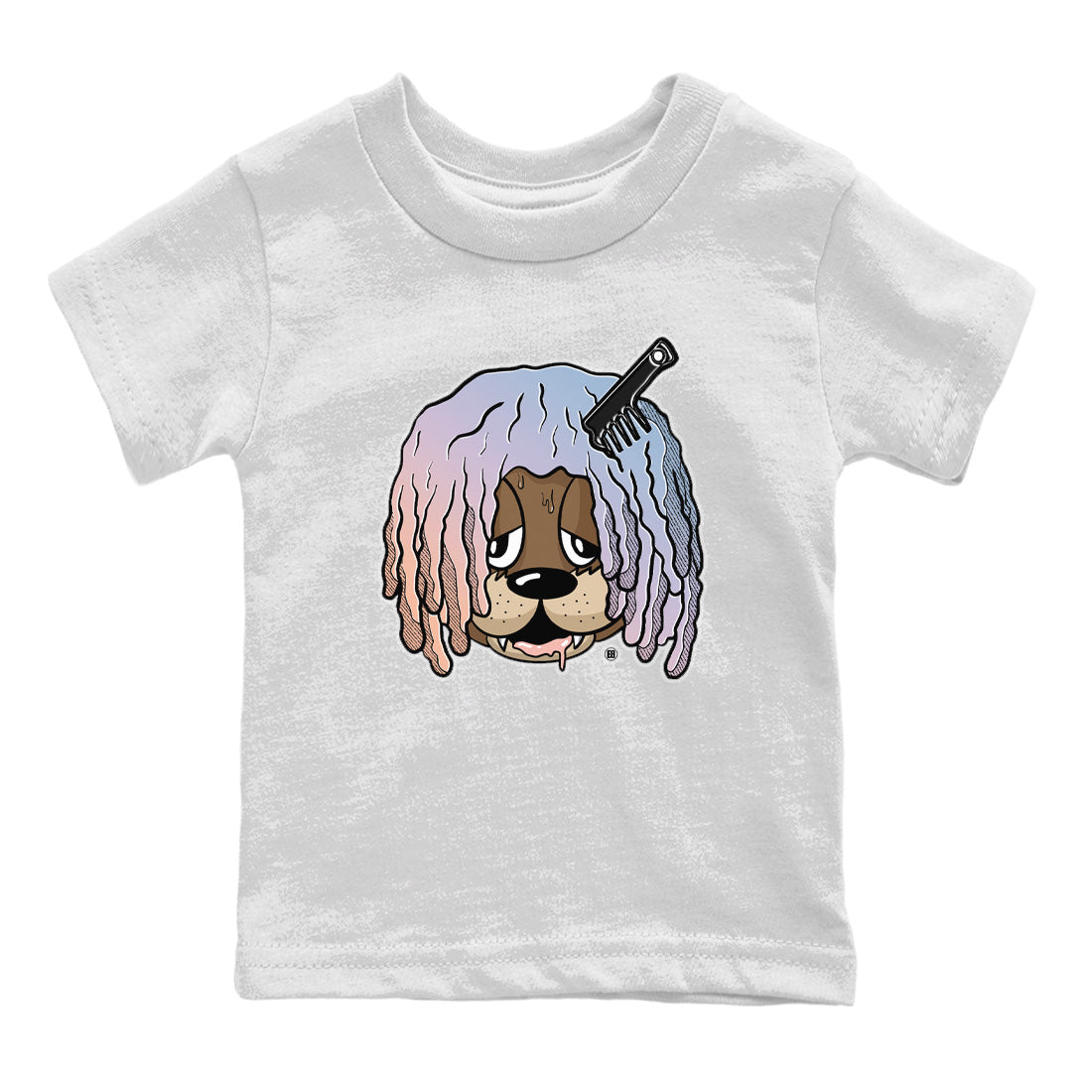 Air Jordan 1 Skyline Sneaker Match Tees Impatient Bear Streetwear Sneaker Shirt Air Jordan 1 Skyline Sneaker Release Tees Kids Shirts White 2