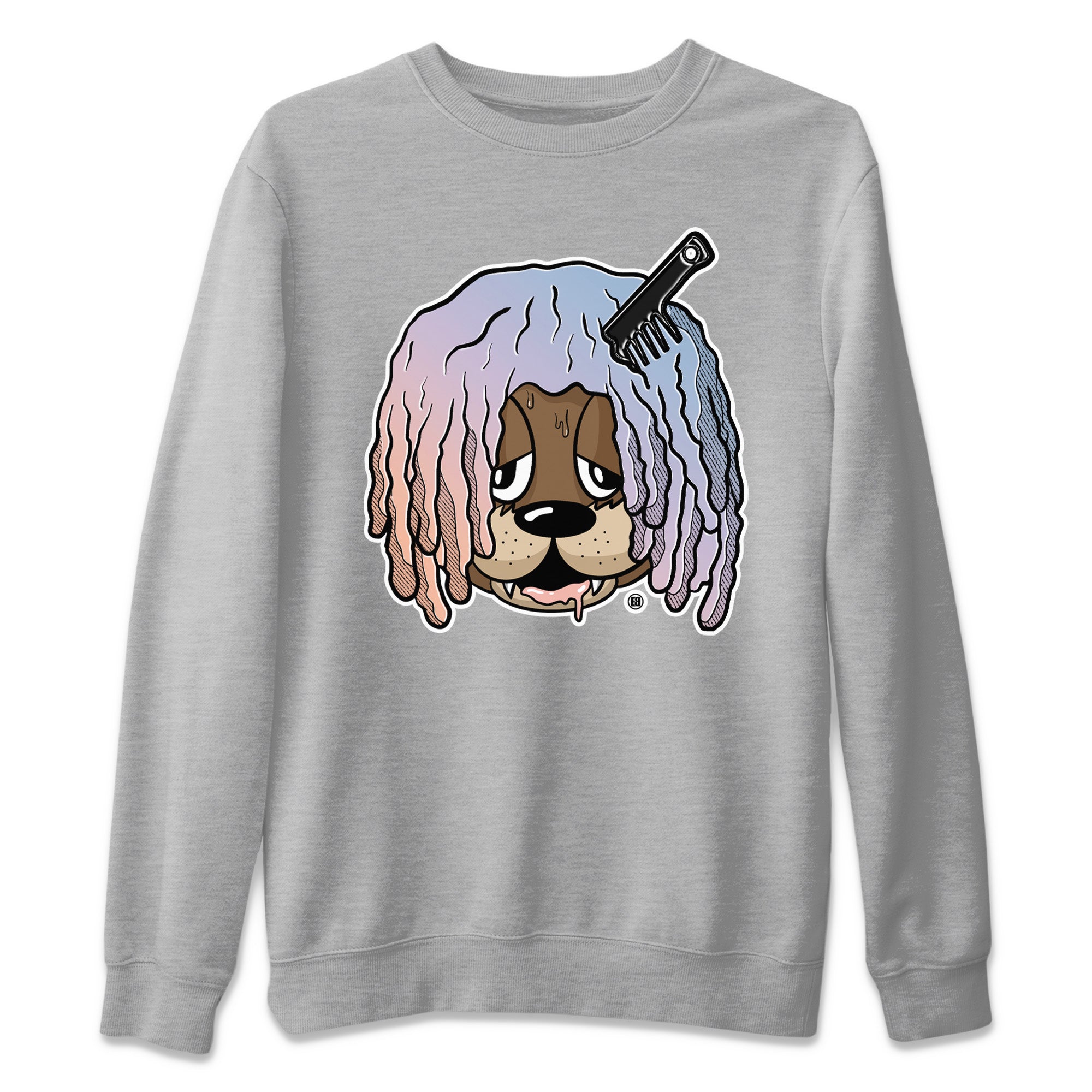 Air Jordan 1 Skyline Sneaker Match Tees Impatient Bear Streetwear Sneaker Shirt Air Jordan 1 Skyline Sneaker Release Tees Unisex Shirts Heather Grey 2