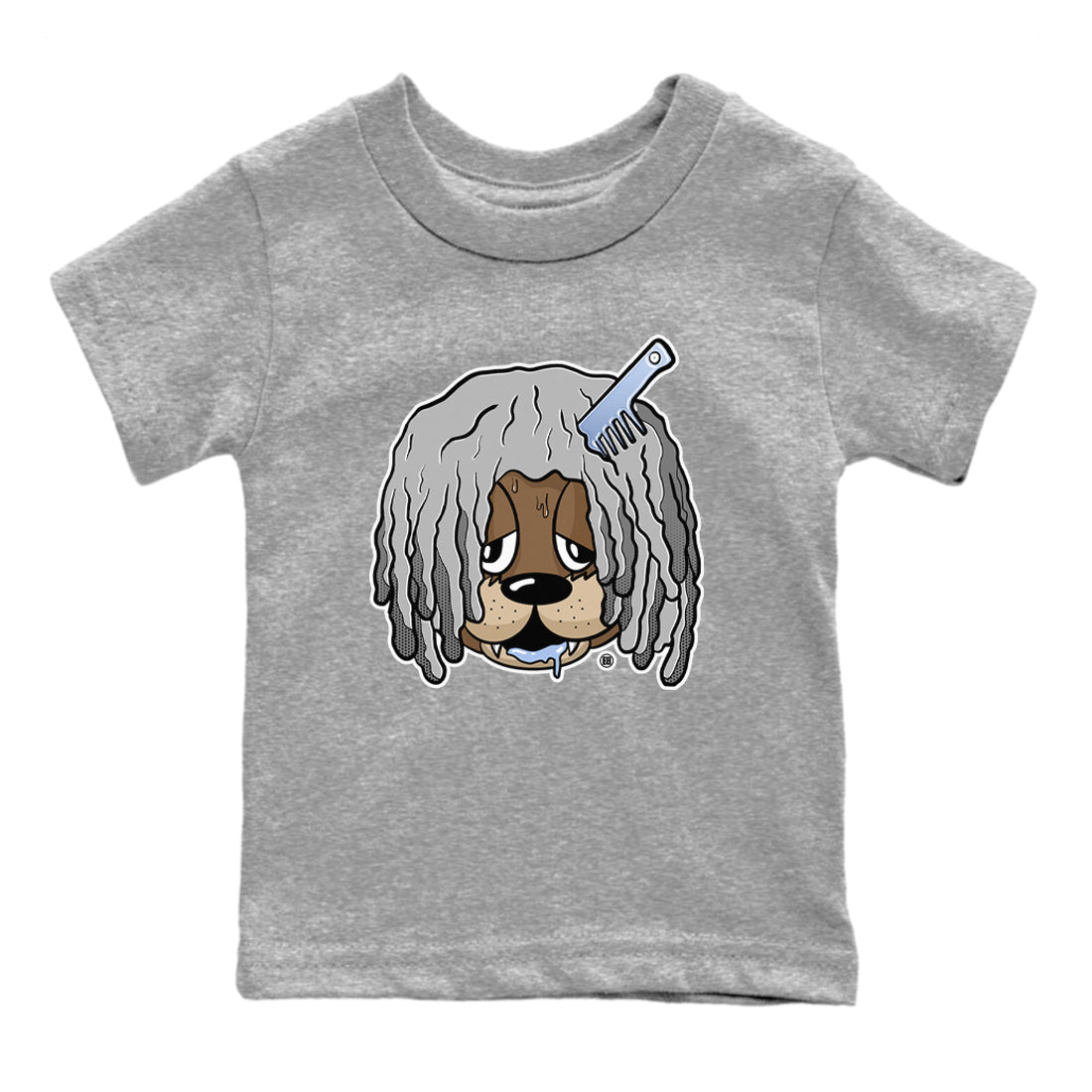 Air Jordan 11 White Cement Sneaker Match Tees Impatient Bear Streetwear Sneaker Shirt Air Jordan 11 Retro White Cement Sneaker Release Tees Kids Shirts Heather Grey 2