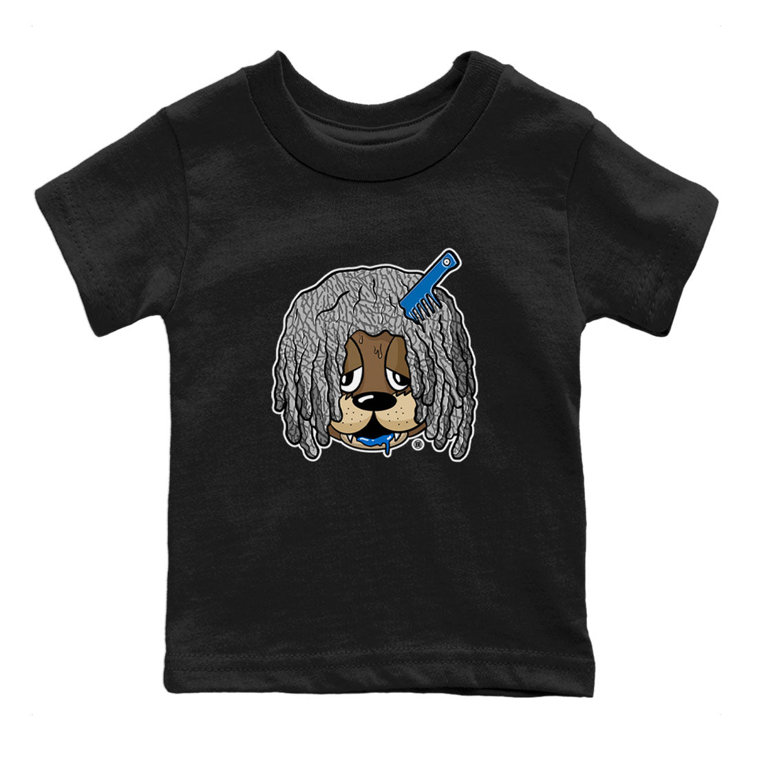 Air Jordan 3 Wizards Sneaker Match Tees Impatient Bear Streetwear Sneaker Shirt Air Jordan 3 Retro Wizards Tees Kids Shirts Black 2