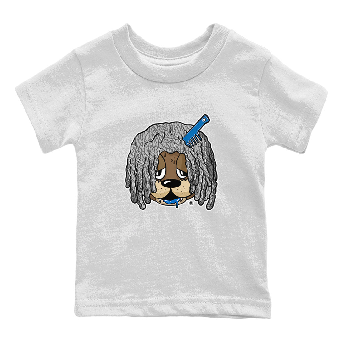 Air Jordan 3 Wizards Sneaker Match Tees Impatient Bear Streetwear Sneaker Shirt Air Jordan 3 Retro Wizards Tees Kids Shirts White 2