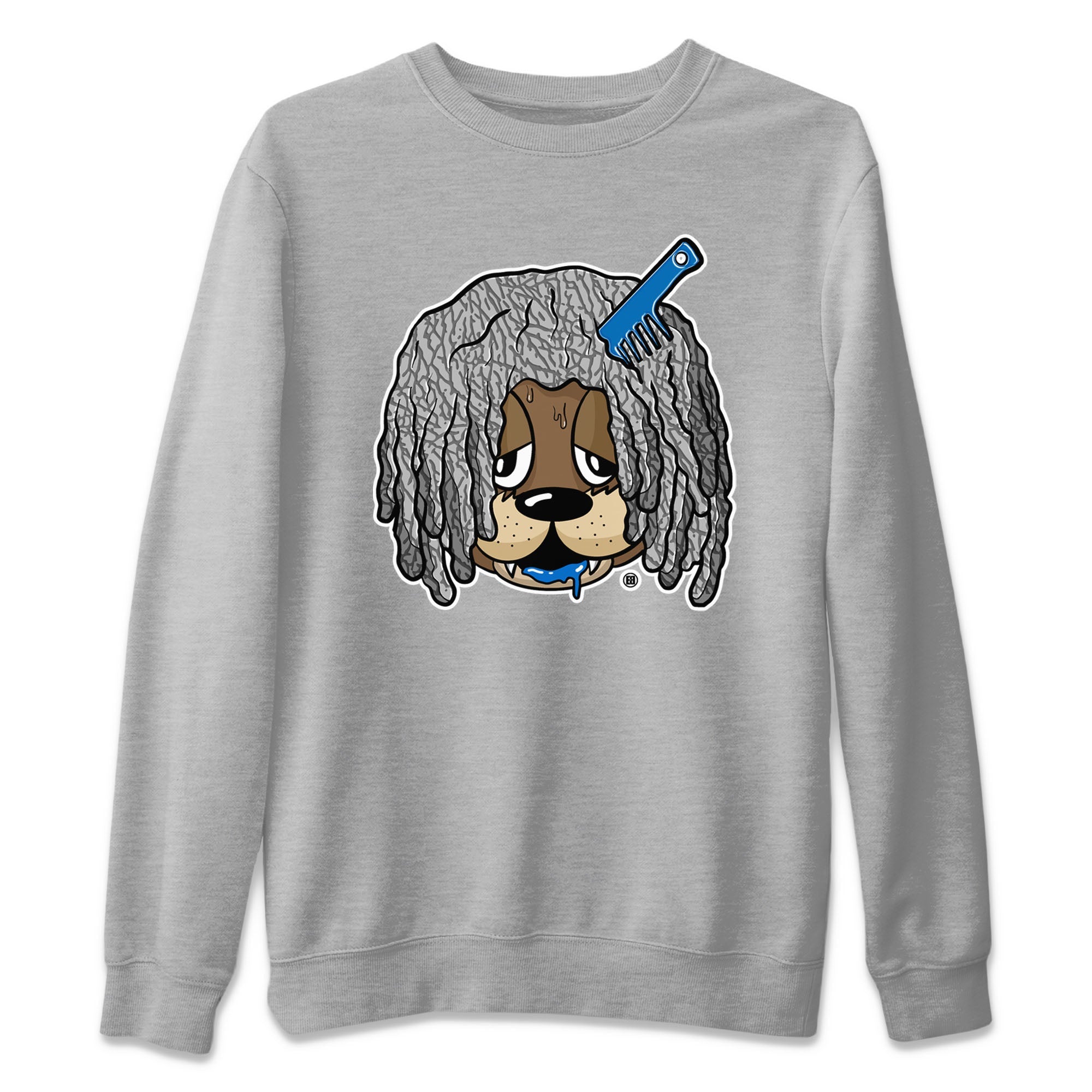 Air Jordan 3 Wizards Sneaker Match Tees Impatient Bear Streetwear Sneaker Shirt Air Jordan 3 Retro Wizards Tees Unisex Shirts Heather Grey 2