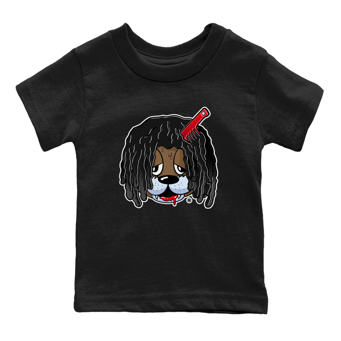 Air Jordan 6 Toro Bravo Sneaker Match Tees Impatient Bear Streetwear Sneaker Shirt Air Jordan 6 Toro Tees Kids Shirts Black 2