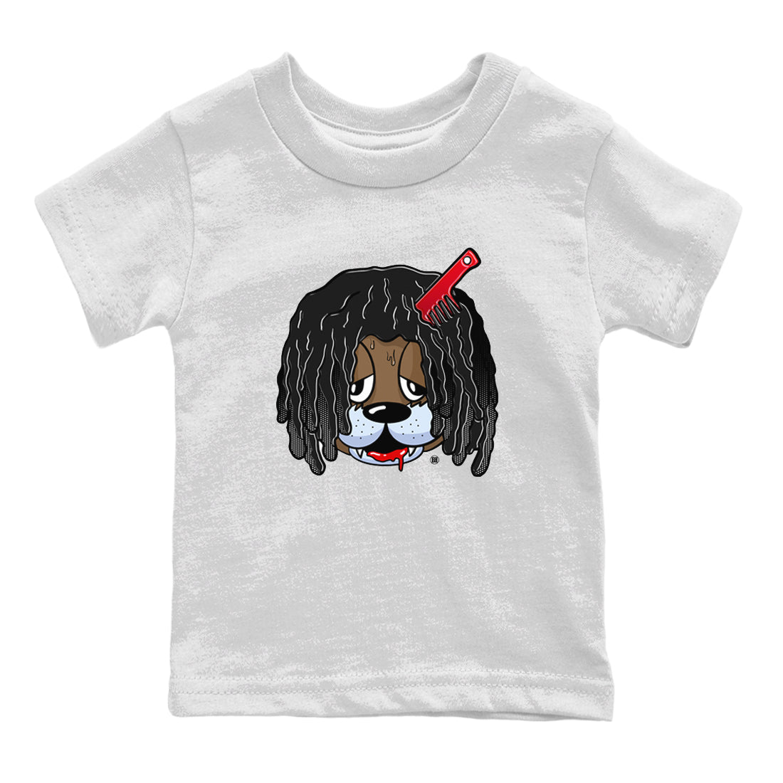 Air Jordan 6 Toro Bravo Sneaker Match Tees Impatient Bear Streetwear Sneaker Shirt Air Jordan 6 Toro Tees Kids Shirts White 2