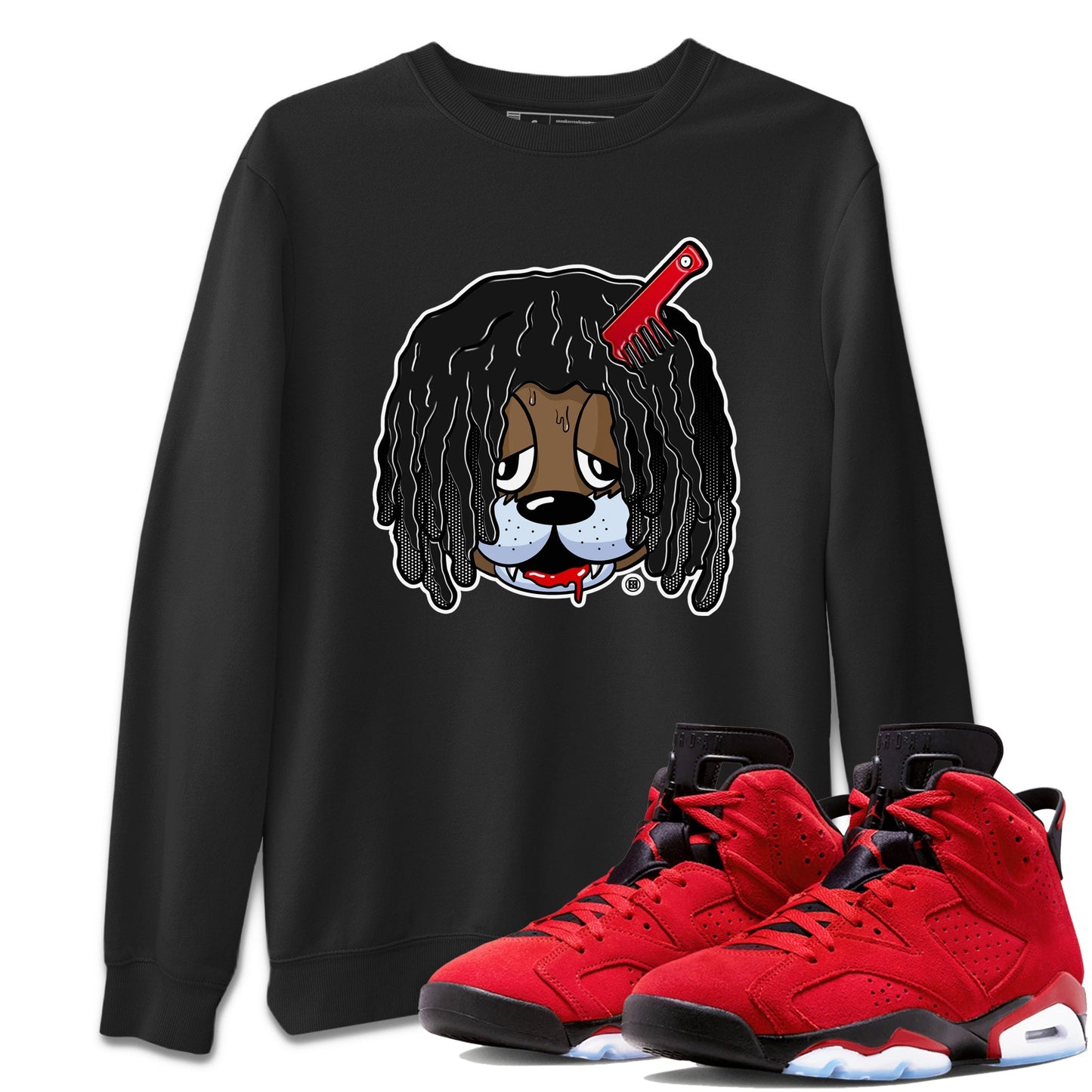 Air Jordan 6 Toro Bravo Sneaker Match Tees Impatient Bear Streetwear Sneaker Shirt Air Jordan 6 Toro Tees Unisex Shirts Black 1