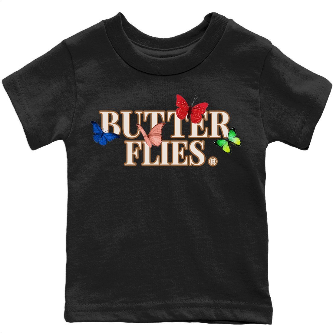 Jordan 4 Wild Things Sneaker Tees Drip Gear Zone Butterflies Sneaker Tees Jordan 4 Wild Things Shirt Kids Shirts