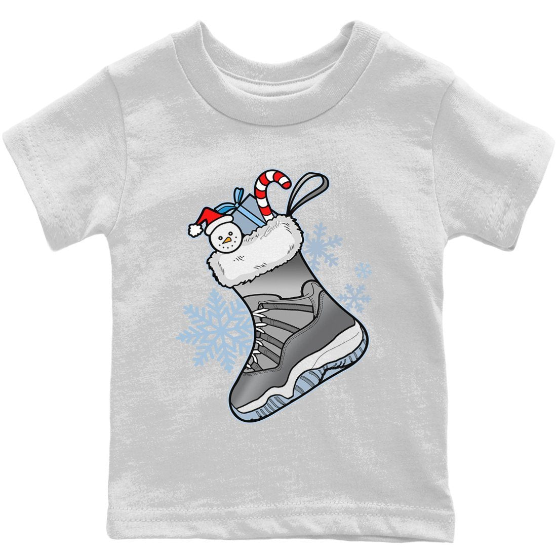Jordan 11 Cool Grey Sneaker Matching T-Shirt Sneaker Stocking Sneaker Tees Jordan 11 Cool Grey Sneaker Release Tees Kids Shirts