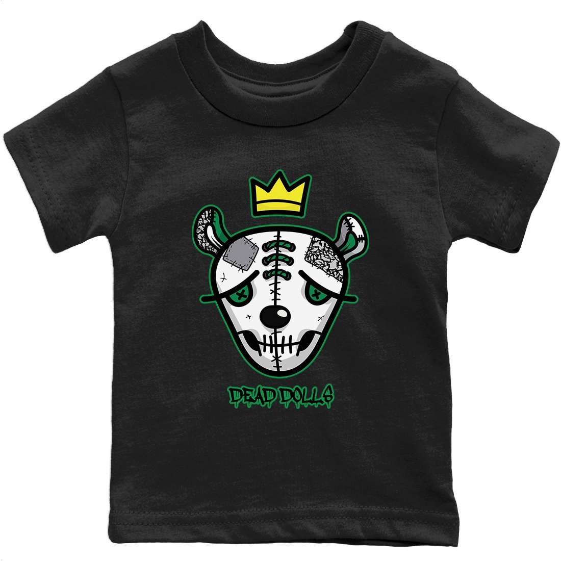 Jordan 3 Pine Green Sneaker Matching T-Shirt Dead Dolls Face Sneaker Tees Jordan 3 Pine Green Sneaker Release Tees Kids Shirts