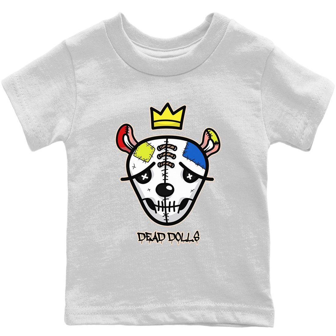 Jordan 4 Wild Things Sneaker Matching T-Shirt Dead Dolls Face Sneaker Tees Jordan 4 Wild Things Sneaker Release Tees Kids Shirts
