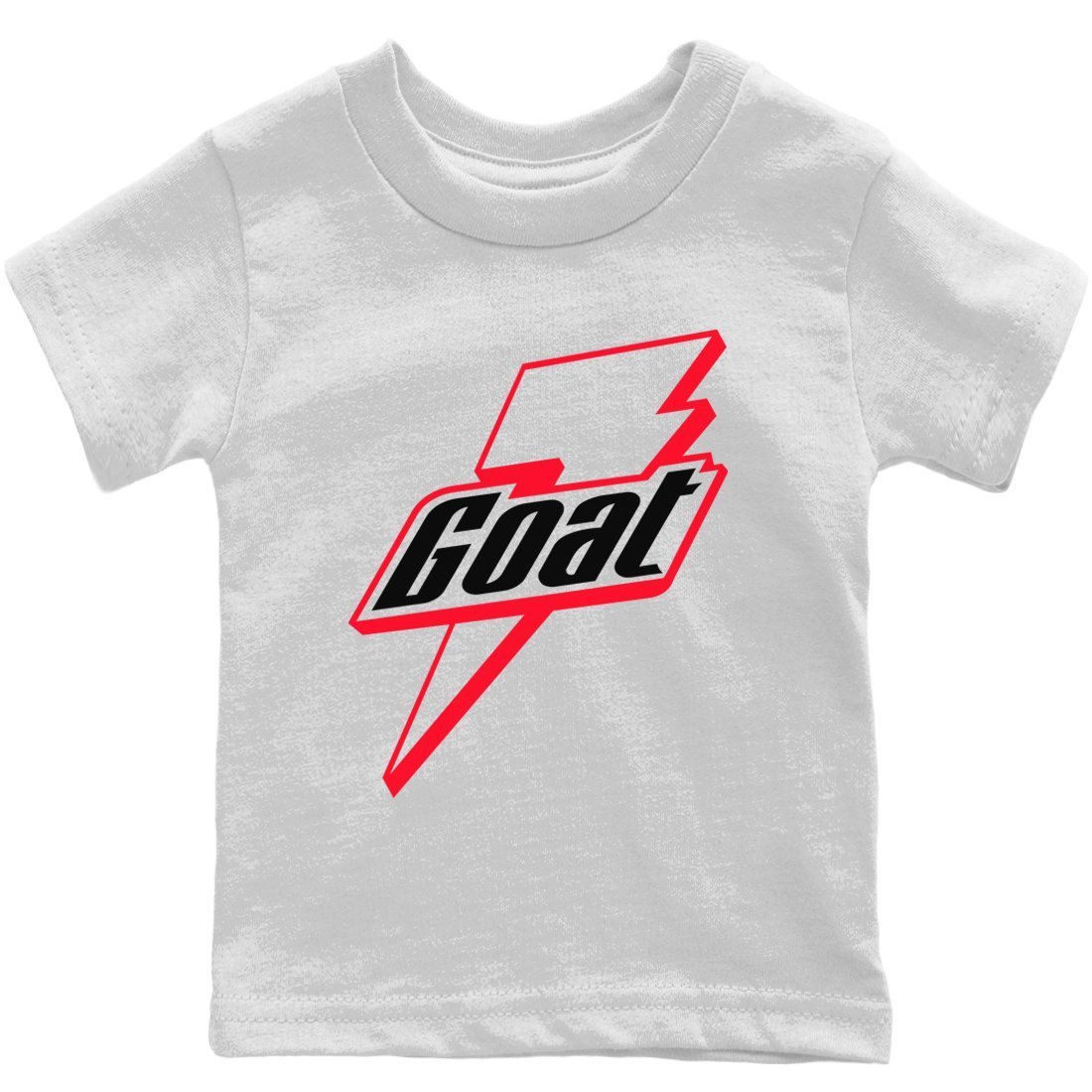 Jordan 4 Red Thunder Sneaker Matching T-Shirt Goat Sneaker Tees Jordan 4 Red Thunder Sneaker Release Tees Kids Shirts