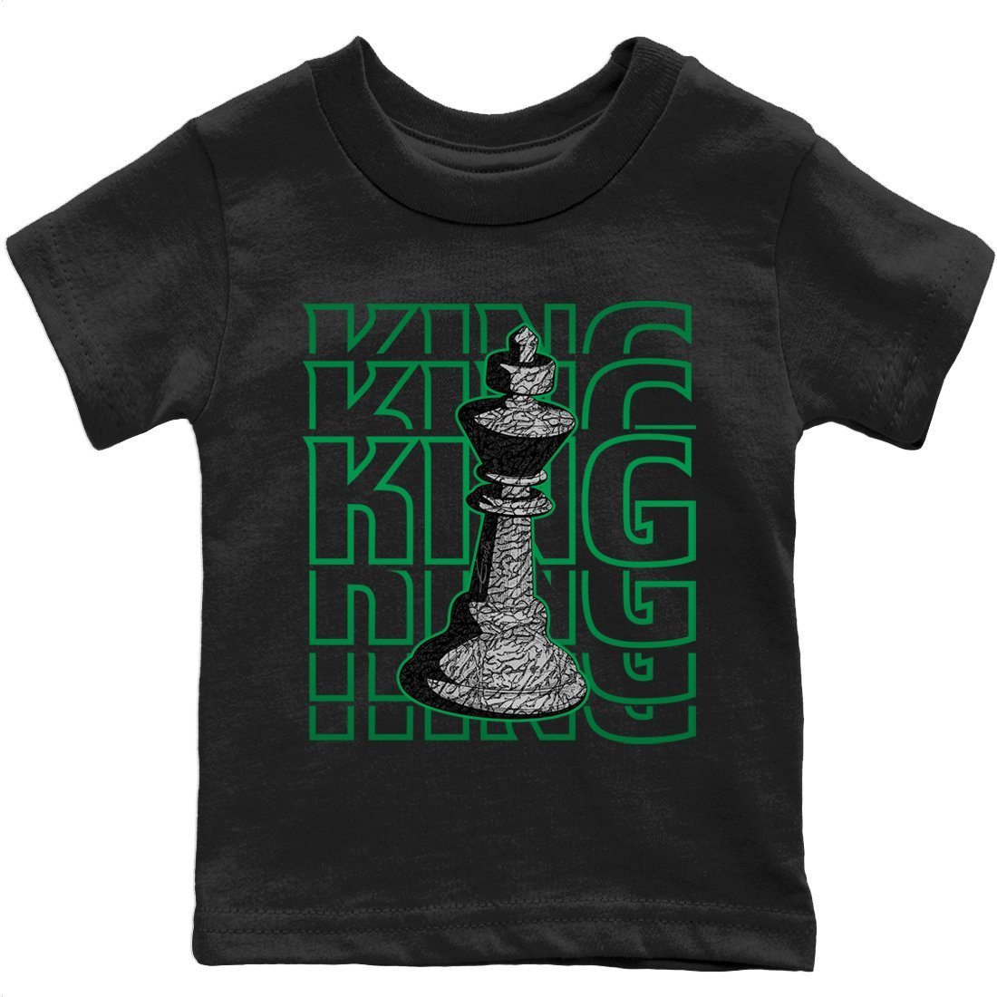 Jordan 3 Pine Green Sneaker Matching T-Shirt King Sneaker Tees Jordan 3 Pine Green Sneaker Release Tees Kids Shirts