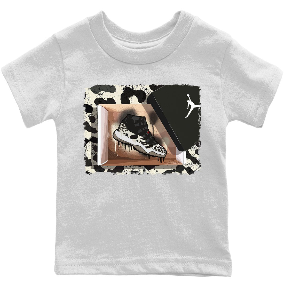 Jordan 11 Animal Instinct Sneaker Matching T-Shirt New Kicks Sneaker Tees Jordan 11 Animal Instinct Sneaker Release Tees Kids Shirts