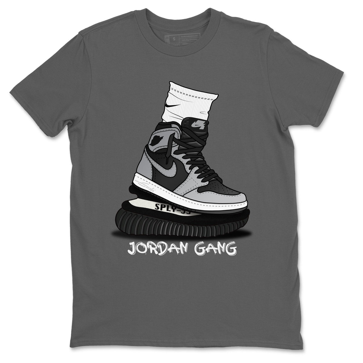 Jordan 1 Shadow 2.0 Shirt To Match Jordans Jordan Gang Sneaker Tees Jordan 1 Shadow 2.0 Drip Gear Zone Sneaker Matching Clothing Unisex Shirts