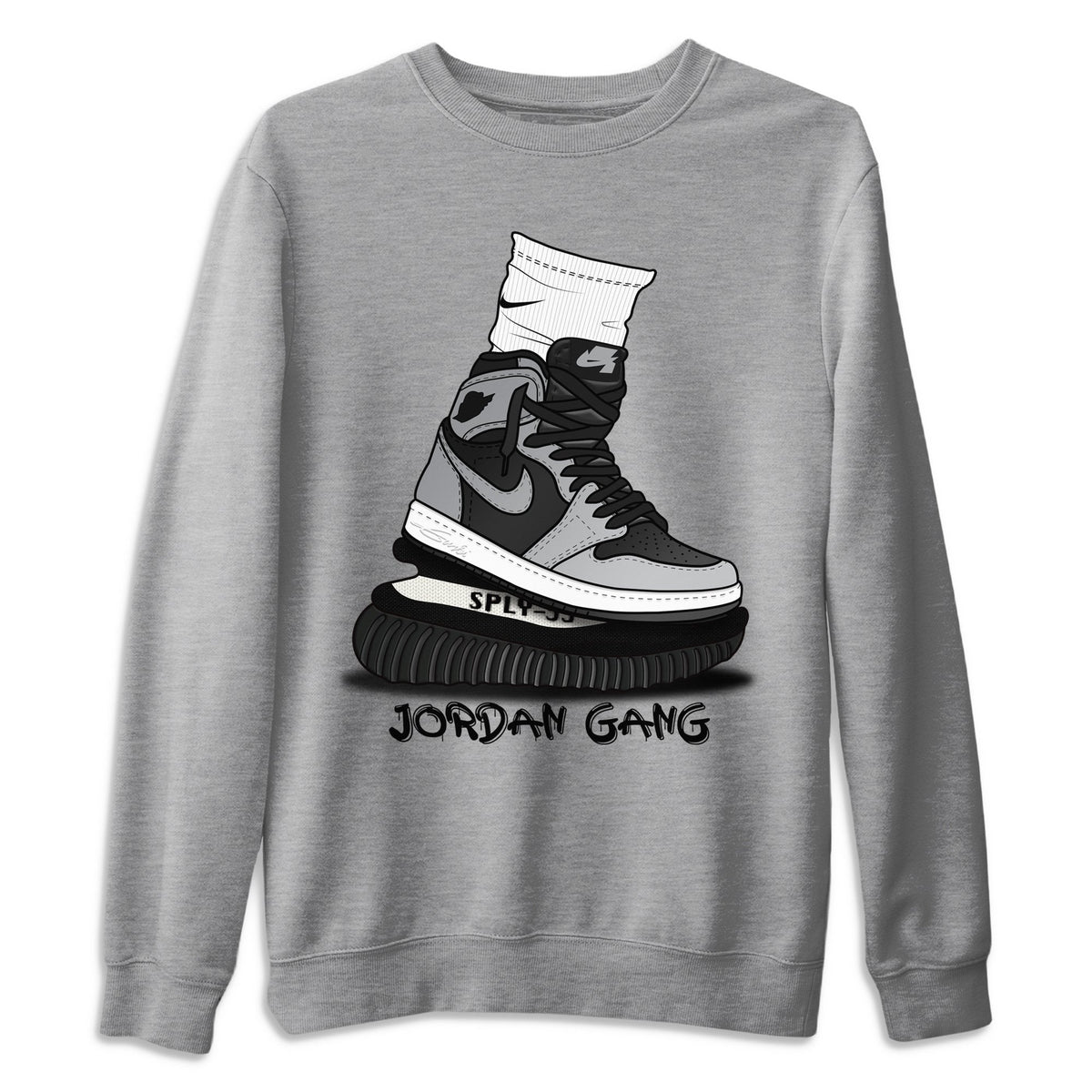 Jordan 1 Shadow 2.0 Shirt To Match Jordans Jordan Gang Sneaker Tees Jordan 1 Shadow 2.0 Drip Gear Zone Sneaker Matching Clothing Unisex Shirts