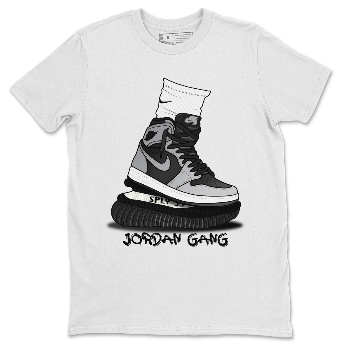 Jordan 1 Shadow 2.0 Shirt To Match Jordans Jordan Gang Sneaker Tees Jordan 1 Shadow 2.0 Drip Gear Zone Sneaker Matching Clothing Unisex Shirts