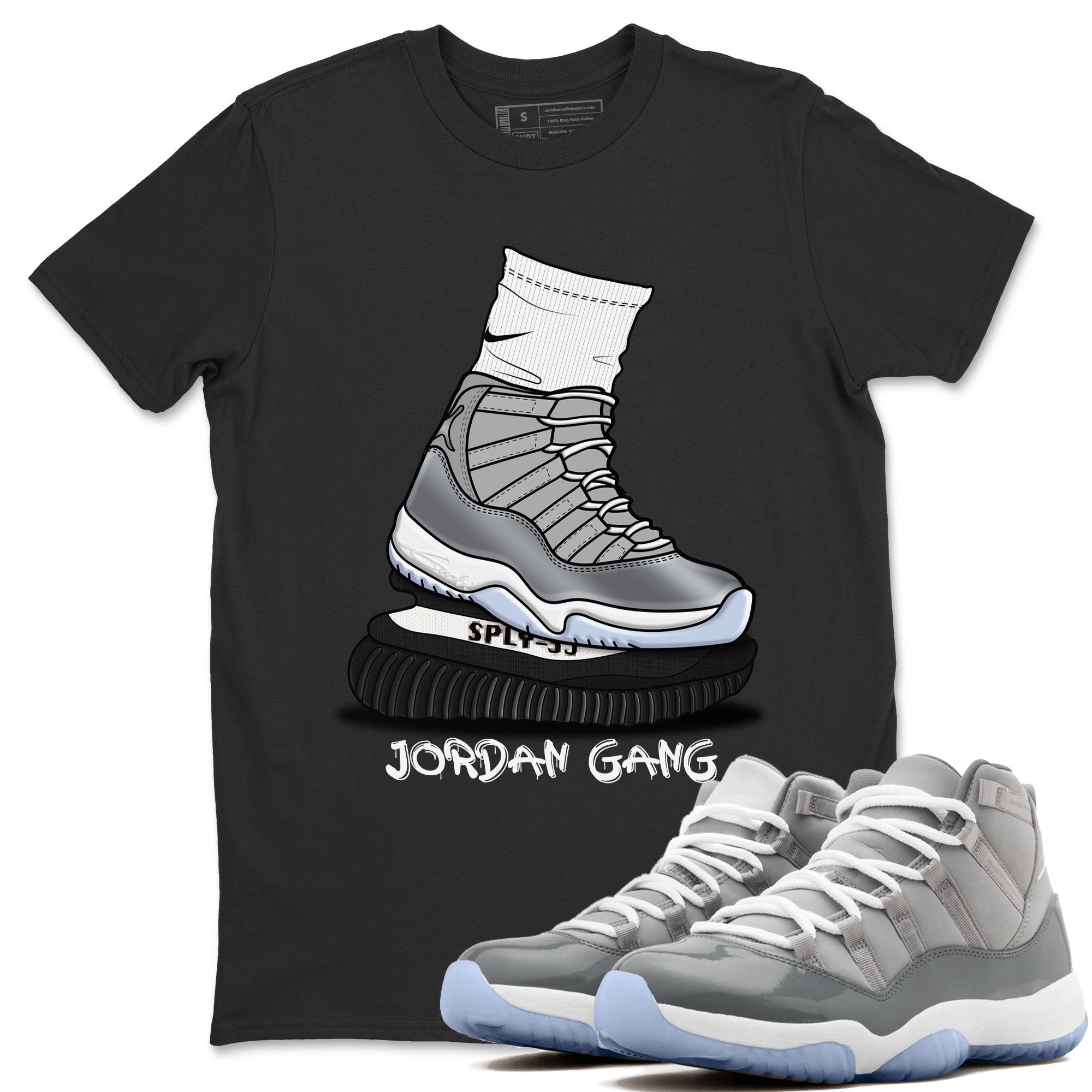 Jordan 11 Cool Grey Shirt To Match Jordans Jordan Gang Sneaker Tees Jordan 11 Cool Grey Drip Gear Zone Sneaker Matching Clothing Unisex Shirts