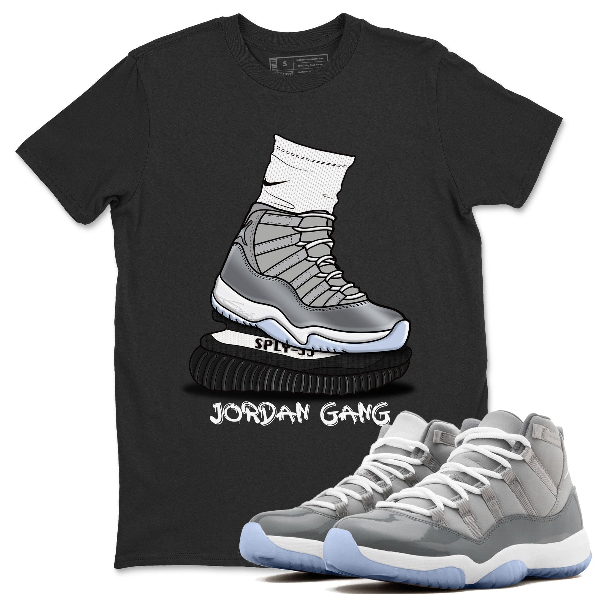 Jordan 11 Cool Grey Shirt To Match Jordans Jordan Gang Sneaker Tees Jordan 11 Cool Grey Drip Gear Zone Sneaker Matching Clothing Unisex Shirts