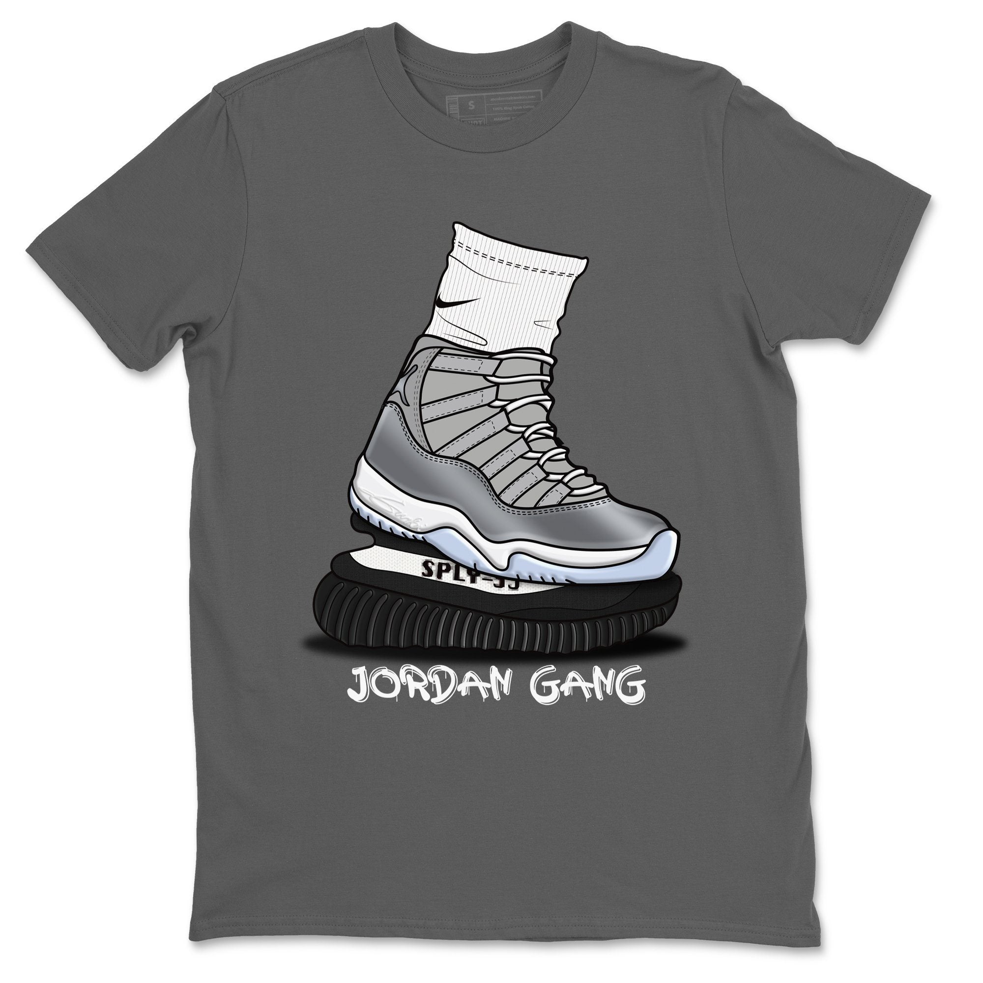 Jordan 11 Cool Grey Shirt To Match Jordans Jordan Gang Sneaker Tees Jordan 11 Cool Grey Drip Gear Zone Sneaker Matching Clothing Unisex Shirts