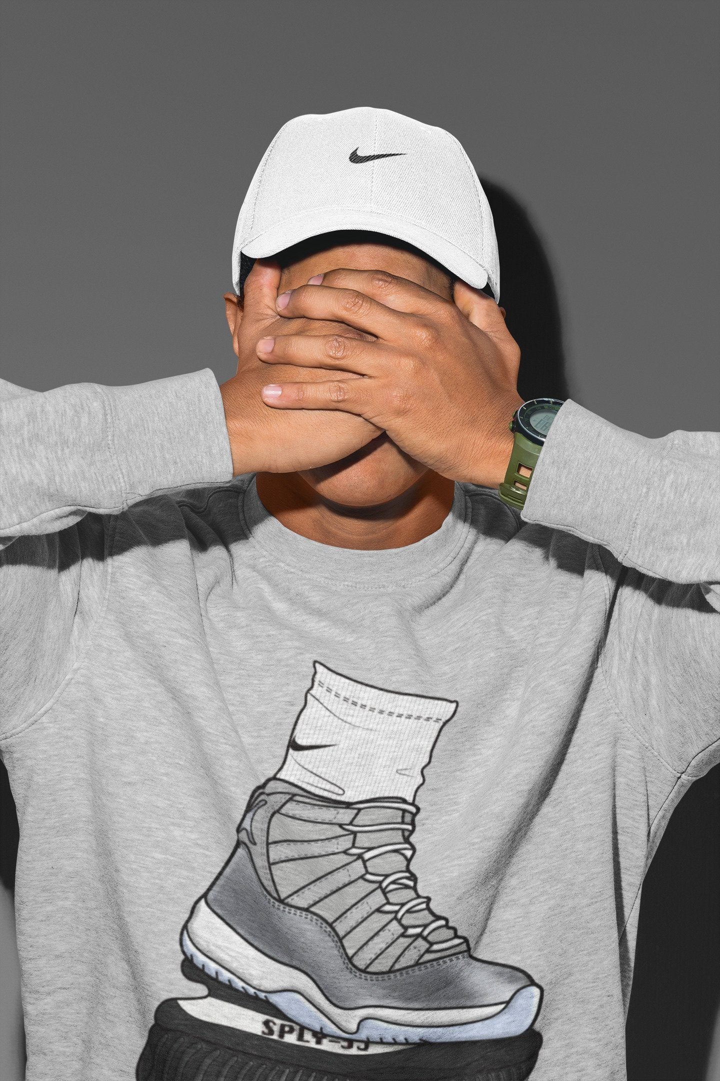 Jordan 11 Cool Grey Shirt To Match Jordans Jordan Gang Sneaker Tees Jordan 11 Cool Grey Drip Gear Zone Sneaker Matching Clothing Unisex Shirts