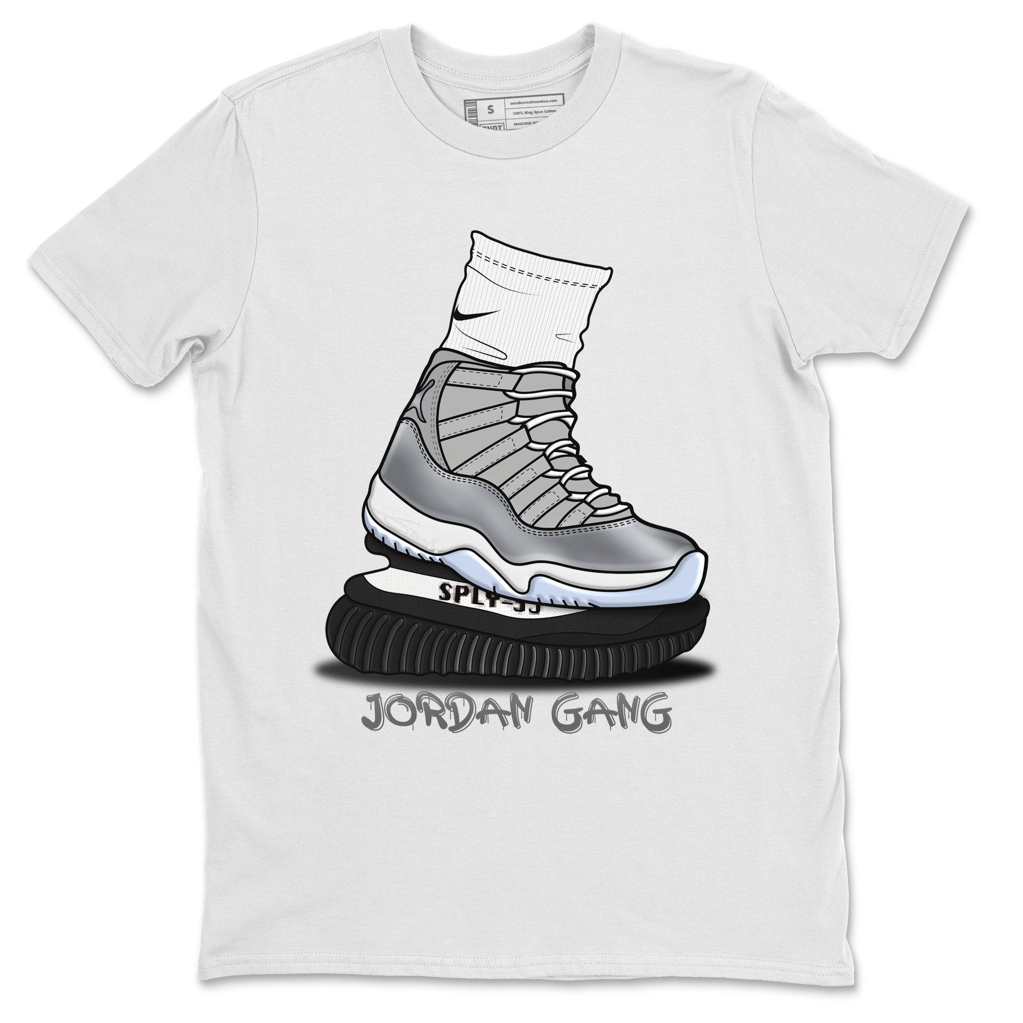 Jordan 11 Cool Grey Shirt To Match Jordans Jordan Gang Sneaker Tees Jordan 11 Cool Grey Drip Gear Zone Sneaker Matching Clothing Unisex Shirts