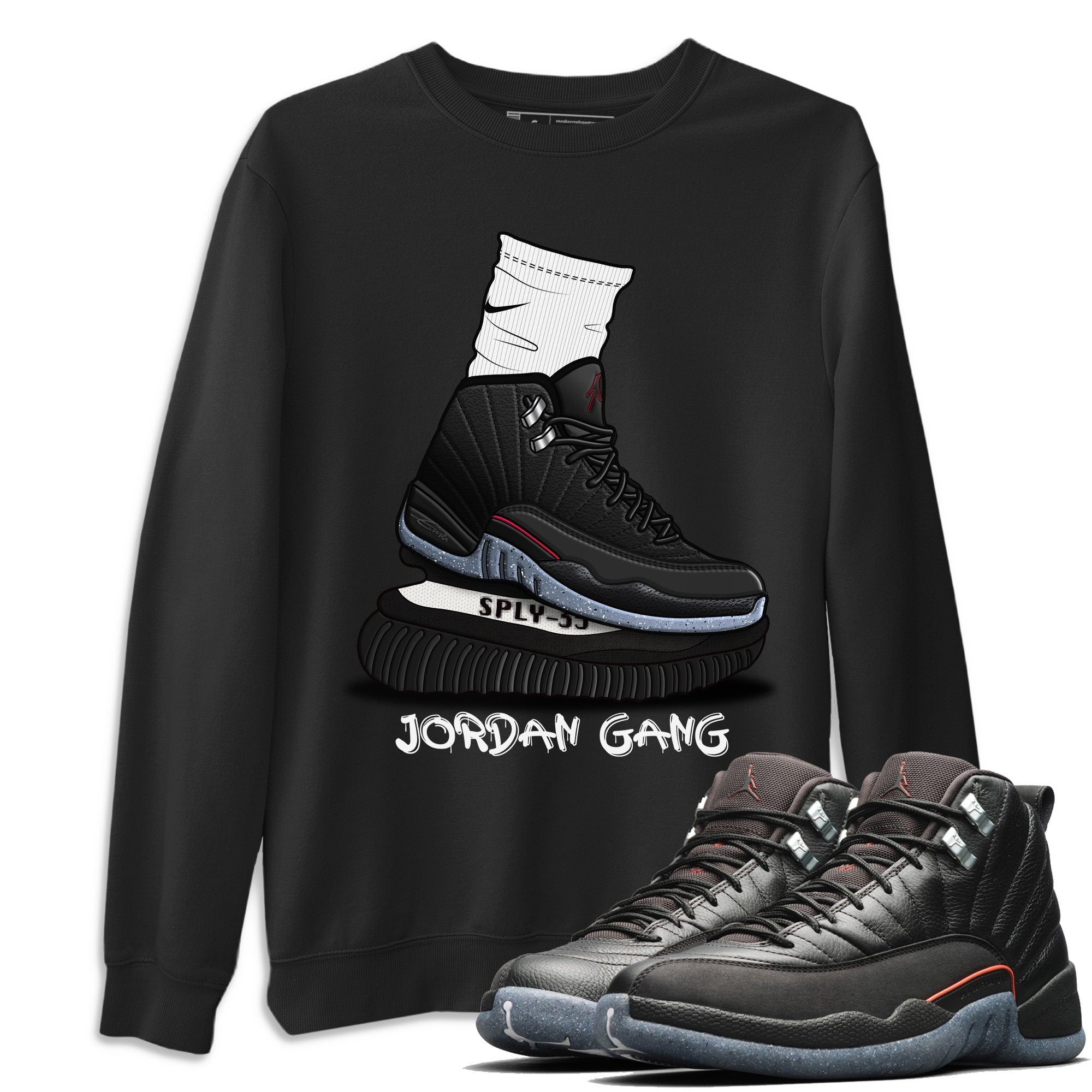 Jordan 12 Grind Shirt To Match Jordans Jordan Gang Sneaker Tees Jordan 12 Grind Drip Gear Zone Sneaker Matching Clothing Unisex Shirts