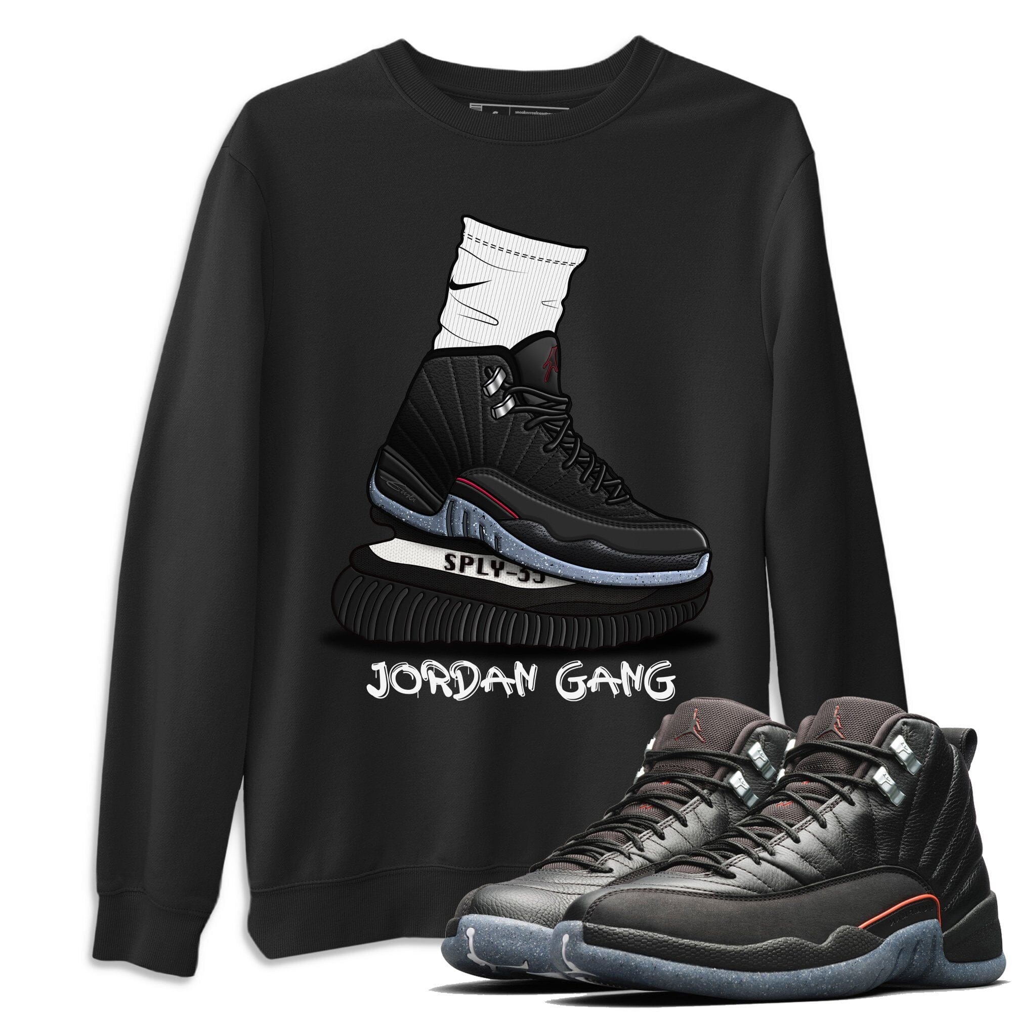 Jordan 12 Grind Shirt To Match Jordans Jordan Gang Sneaker Tees Jordan 12 Grind Drip Gear Zone Sneaker Matching Clothing Unisex Shirts