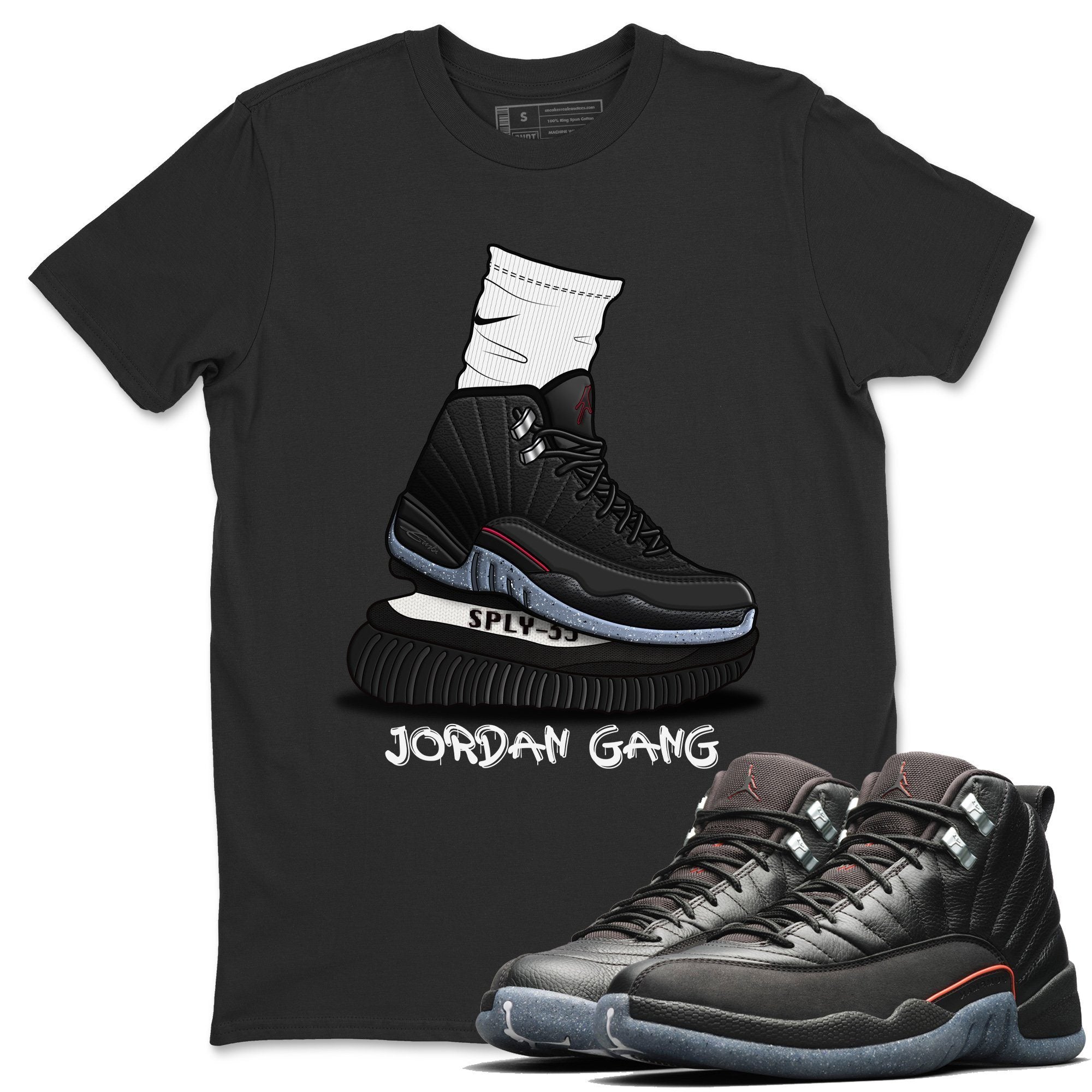 Jordan 12 Grind Shirt To Match Jordans Jordan Gang Sneaker Tees Jordan 12 Grind Drip Gear Zone Sneaker Matching Clothing Unisex Shirts
