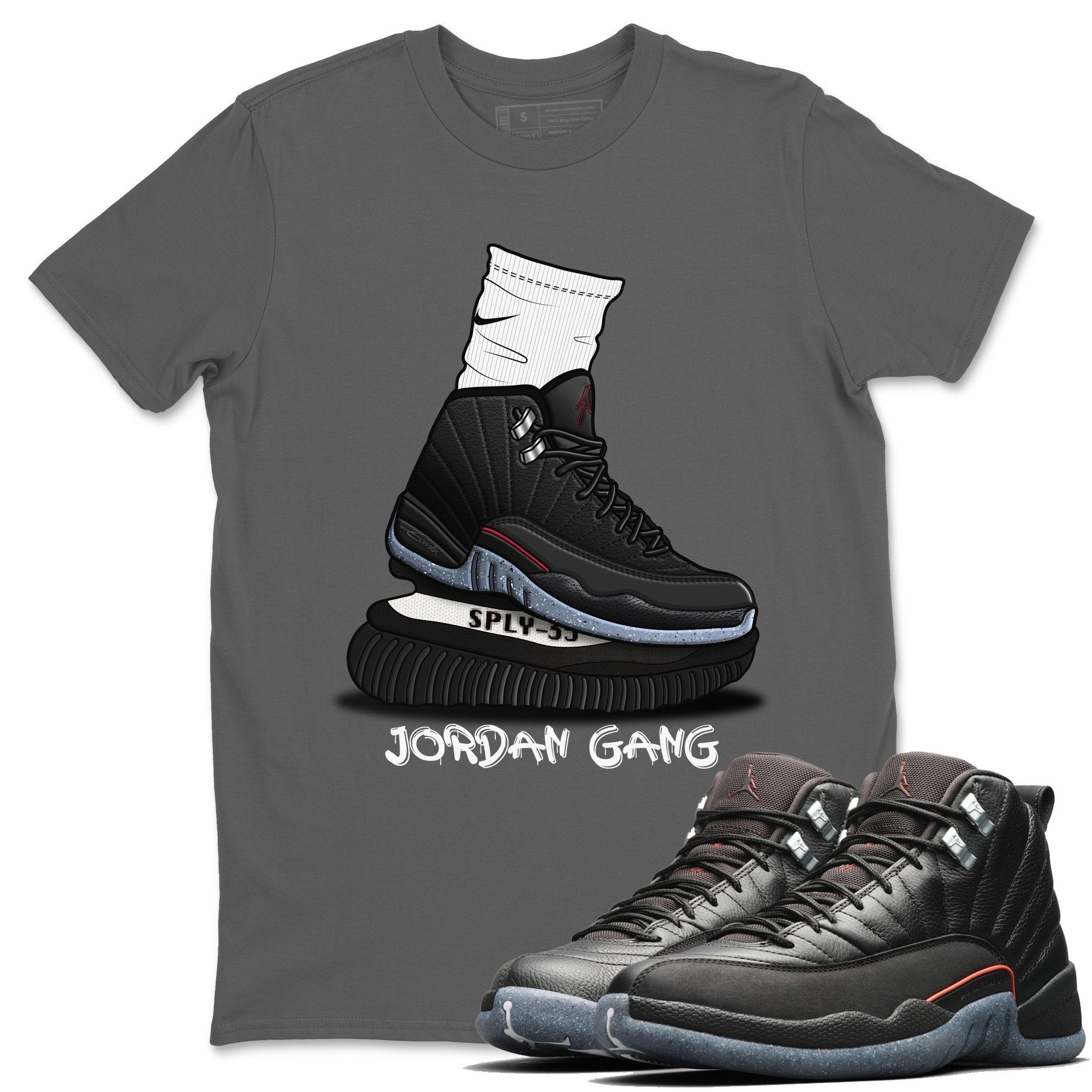 Jordan 12 Grind Shirt To Match Jordans Jordan Gang Sneaker Tees Jordan 12 Grind Drip Gear Zone Sneaker Matching Clothing Unisex Shirts