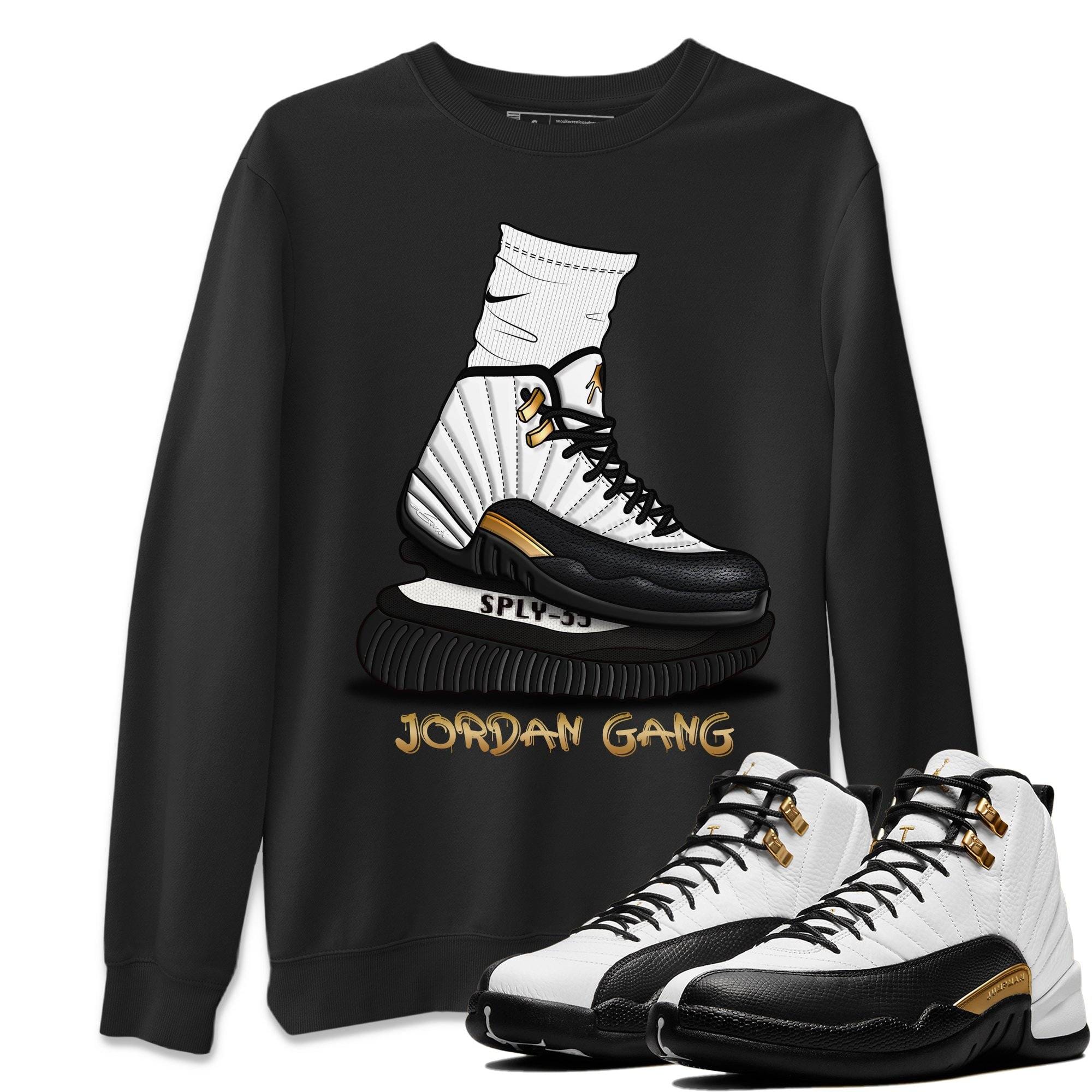Jordan 12 Royalty Shirt To Match Jordans Jordan Gang Sneaker Tees Jordan 12 Royalty Drip Gear Zone Sneaker Matching Clothing Unisex Shirts