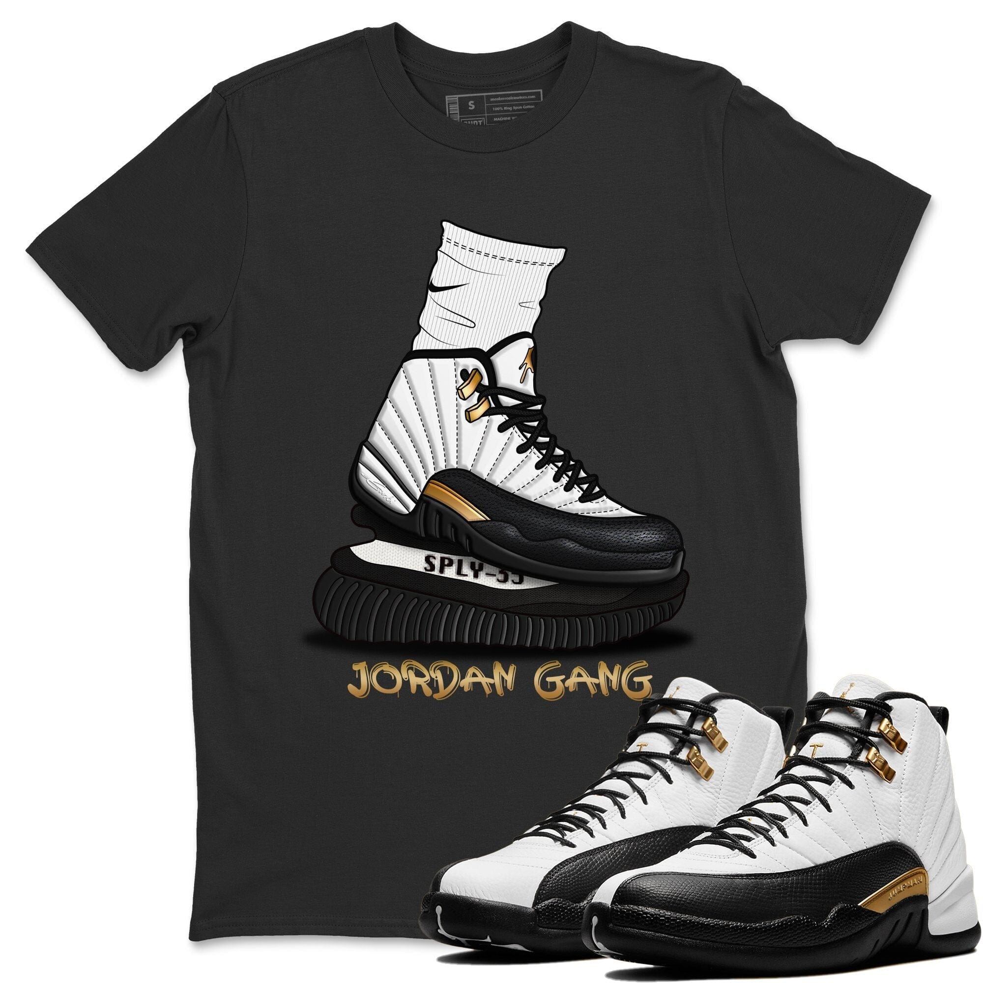 Jordan 12 Royalty Shirt To Match Jordans Jordan Gang Sneaker Tees Jordan 12 Royalty Drip Gear Zone Sneaker Matching Clothing Unisex Shirts