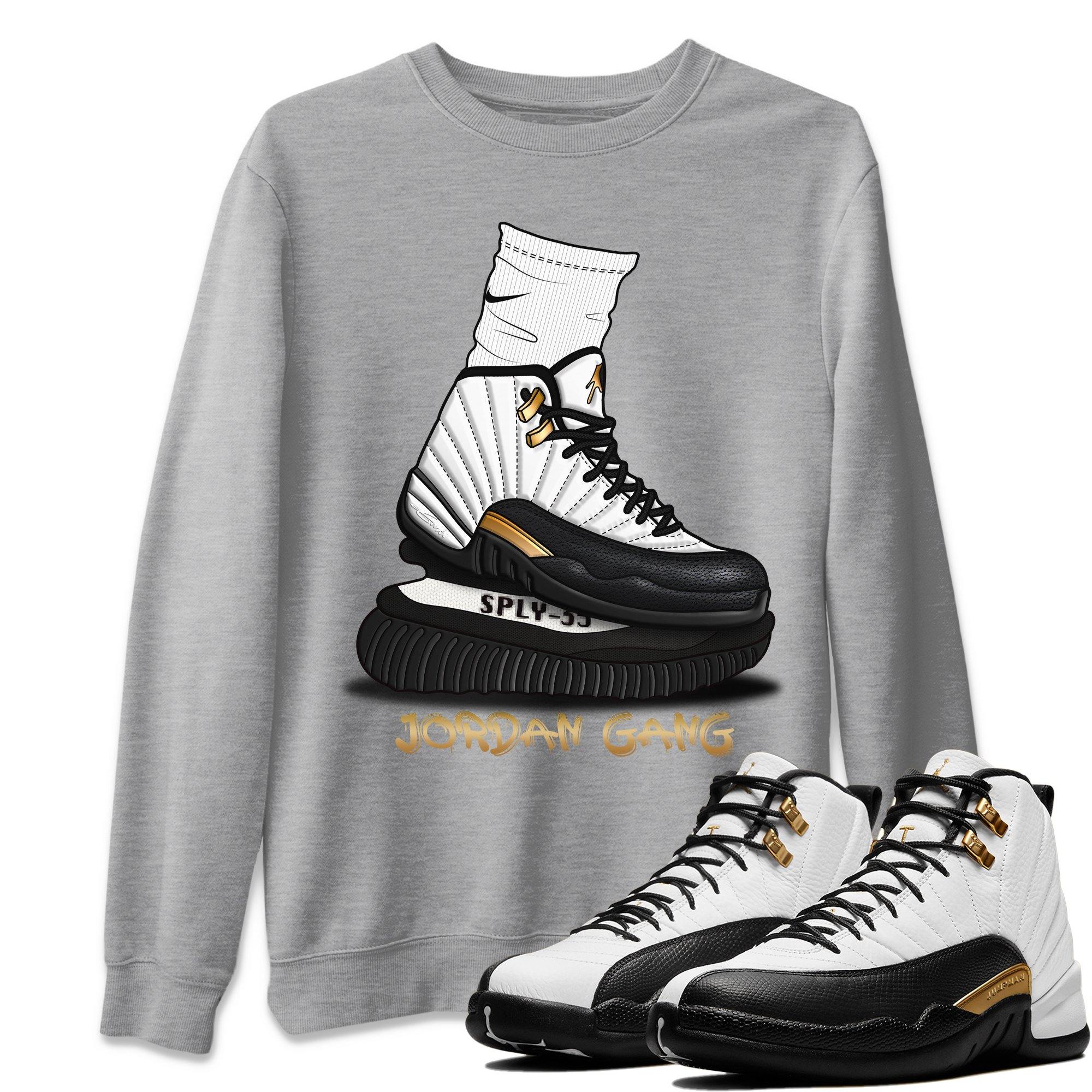 Jordan 12 Royalty Shirt To Match Jordans Jordan Gang Sneaker Tees Jordan 12 Royalty Drip Gear Zone Sneaker Matching Clothing Unisex Shirts
